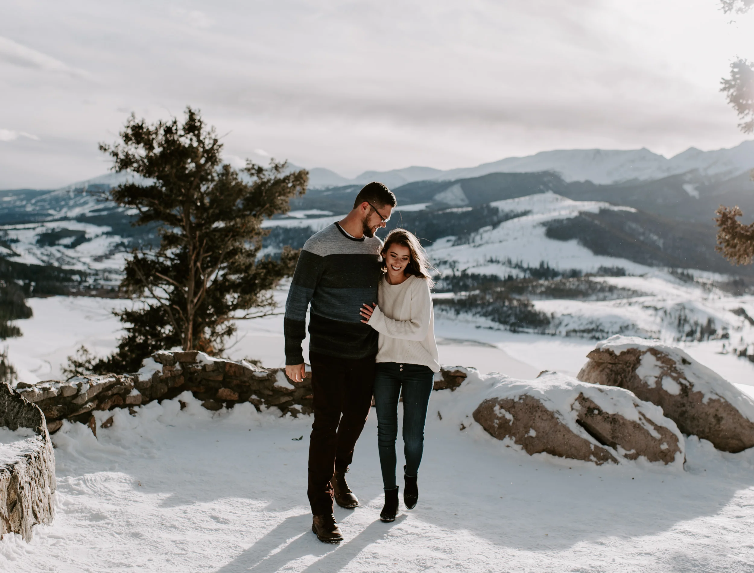  Sapphire Point engagement photos. Lake Dillon, Colorado engagement session. 