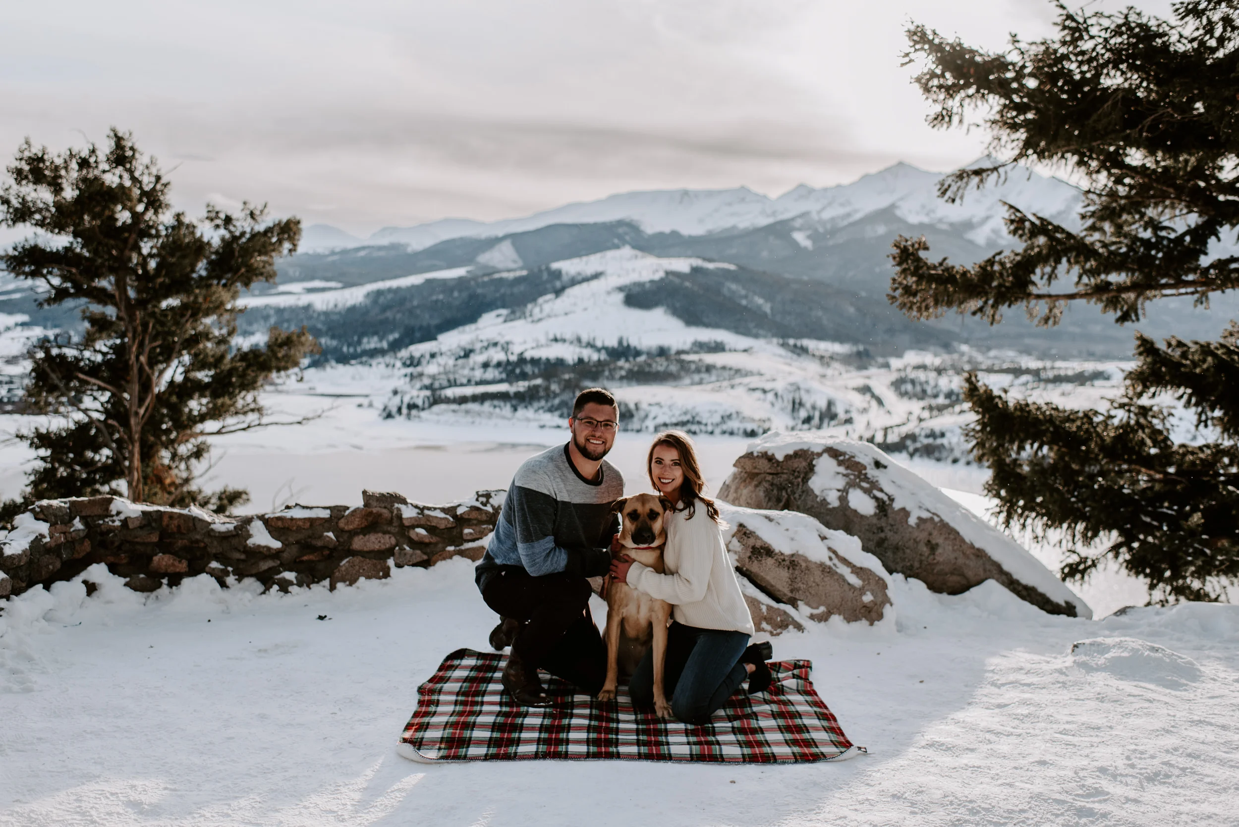  Sapphire Point engagement session in Dillon, Colorado. 