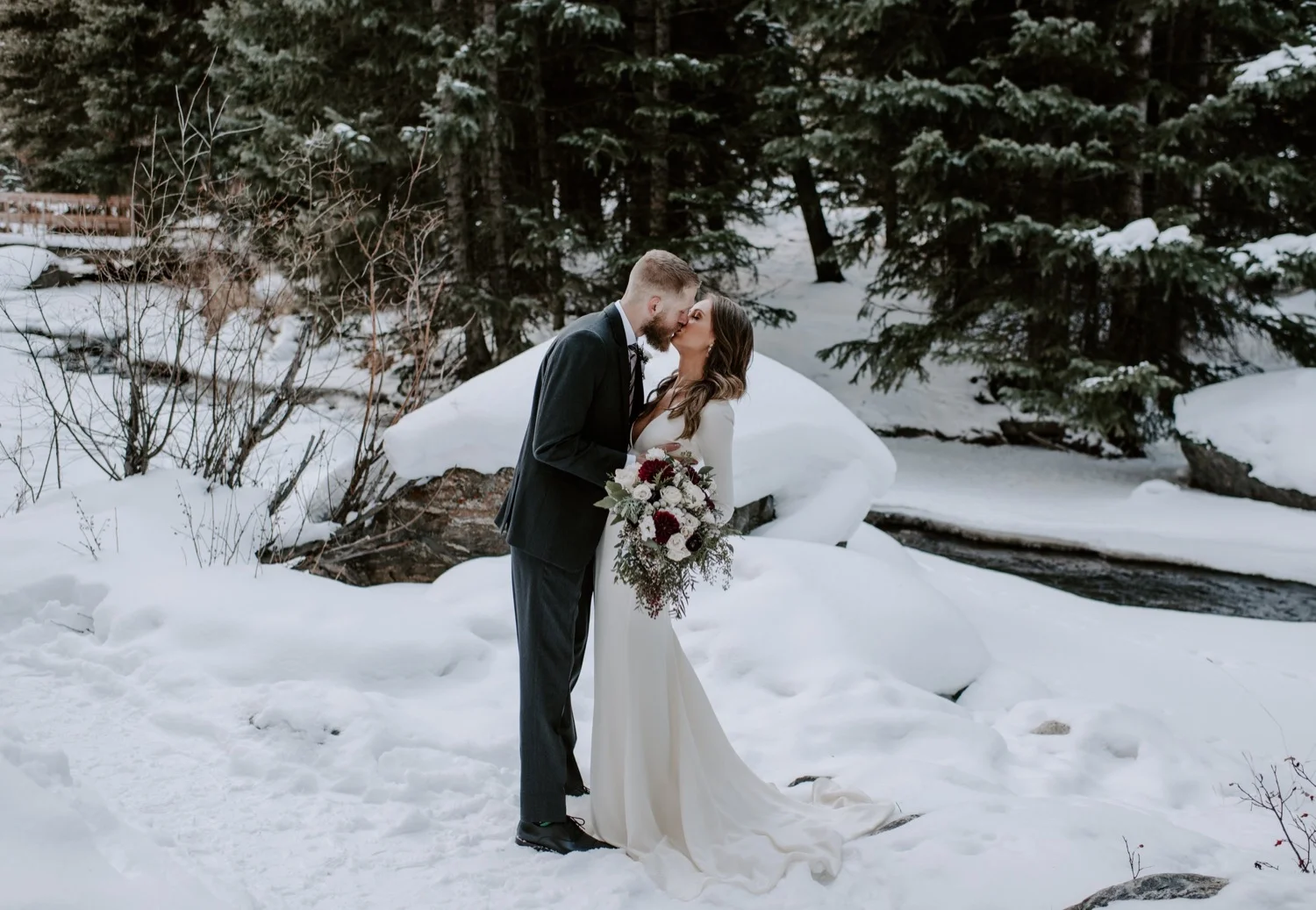 Mainstreet Station Breckenridge Colorado, Colorado Wedding Photographer, Breckenridge Wedding Photographer, Colorado Mountain Wedding, Breckinridge Photographer, Places to Elope in Colorado, Colorado Wedding Ideas, Photographers in Breckenridge Colorado, Best Colorado Wedding Photographers, Intimate wedding in Colorado, Mainstreet Station Wedding in Colorado, Winter Wedding, Wedding ideas, Bride and Groom, Wedding Bouquet, Petal and Bean Colorado