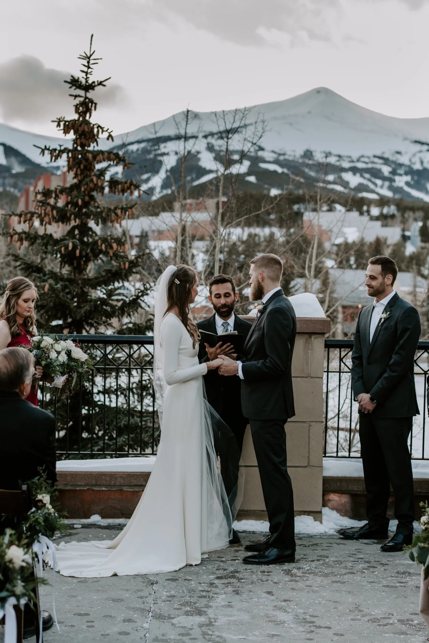 Mainstreet Station Breckenridge Colorado, Colorado Wedding Photographer, Breckenridge Wedding Photographer, Colorado Mountain Wedding, Breckinridge Photographer, Places to Elope in Colorado, Colorado Wedding Ideas, Photographers in Breckenridge Colorado, Best Colorado Wedding Photographers, Intimate wedding in Colorado, Mainstreet Station Wedding in Colorado, Winter Wedding, Wedding ideas, Winter Wedding, Wedding Ceremony, Breckenridge Wedding