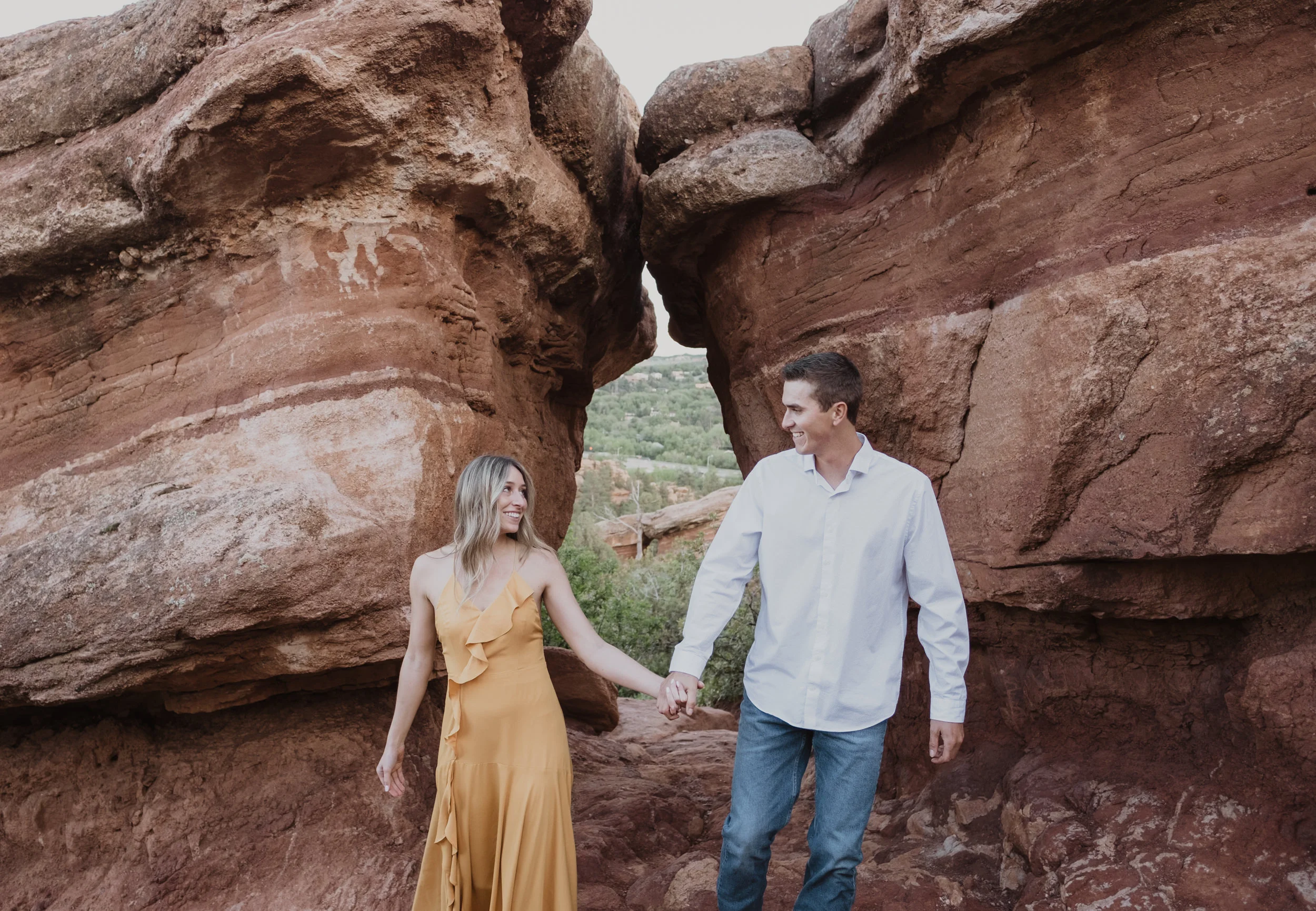  Colorado engagement session photographer. Colorado Springs engagement photos. Garden of the Gods engagement session photography. 