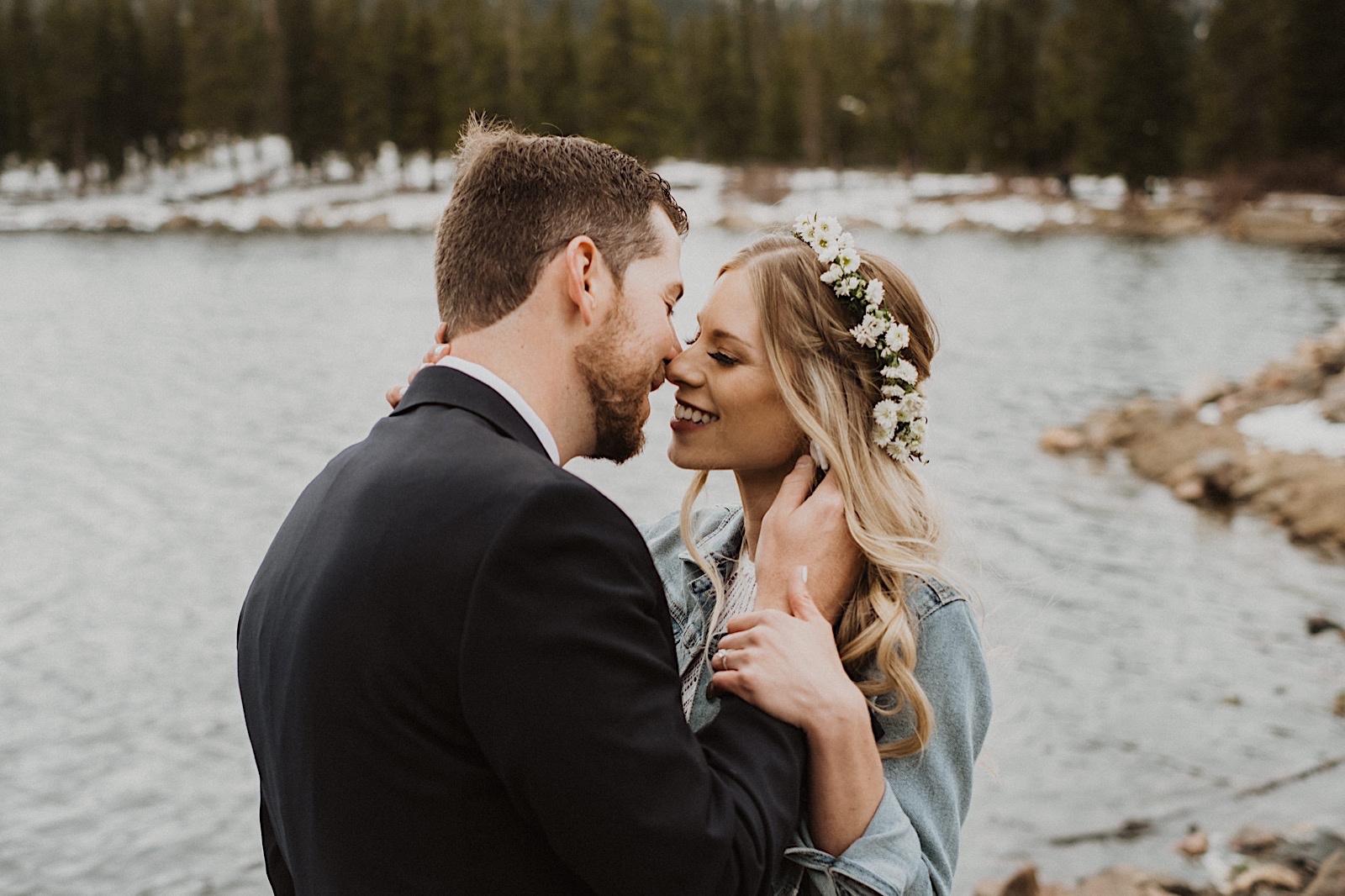 Blackstone Rivers Ranch Wedding, Colorado Wedding Photographer, Colorado Elopement Photographer, Colorado Mountain Wedding, Colorado Wedding Ideas, Colorado Wedding Inspiration, Destination Wedding in Colorado, Places to Elope in Colorado, Places to get married in Colorado, Boho Wedding Inspiration, Wedding Photography, Wedding ideas, Wedding Inspiration, First Look, Bride and Groom, Bride and Groom Posing, Wedding posing, Echo Lake