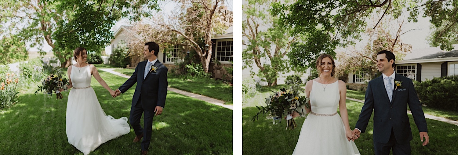 Stonewall Farm Wedding, Colorado Wedding Photographer, Berthoud Wedding Photographer, Fort Collins Wedding Photographer, Colorado Wedding, Colorado Farm Wedding, Colorado Wedding Ideas, Colorado Wedding Inspiration, Wedding ideas, Wedding photography, Wedding inspiration, Farm Wedding, Unique Wedding Ideas, Wedding Photos, Wedding first look, Bride and Groom, Wedding first touch, First look photos, Wedding Flowers, Wedding Bouquet, King of Protea Bouquet, Wildflower wedding bouquet