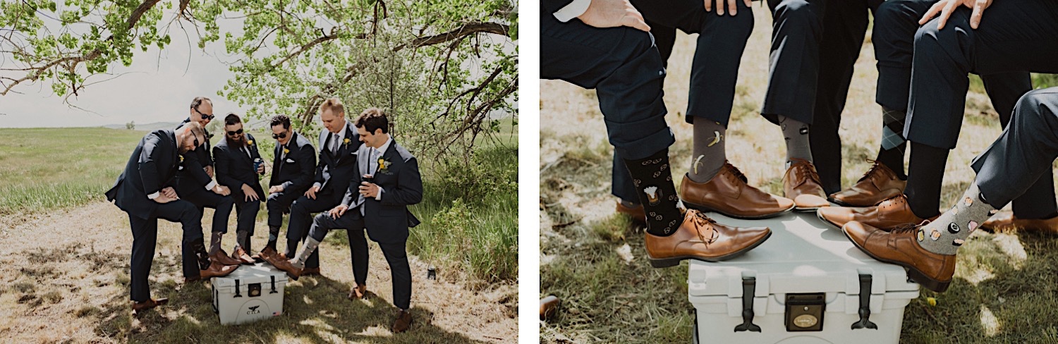 Stonewall Farm Wedding, Colorado Wedding Photographer, Berthoud Wedding Photographer, Fort Collins Wedding Photographer, Colorado Wedding, Colorado Farm Wedding, Colorado Wedding Ideas, Colorado Wedding Inspiration, Wedding ideas, Wedding photography, Wedding inspiration, Farm Wedding, Unique Wedding Ideas, Wedding Photos, Groomsmen Photos, Bridal Party Photos, Wedding Party Photos, Groomsmen Socks
