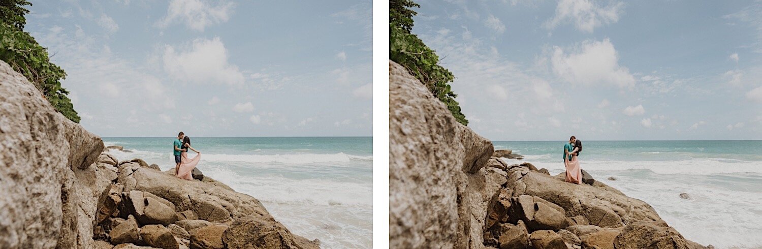 Destination Wedding Photographer, Destination Wedding Ideas, Beach Destination Wedding, Beach Wedding, Destination Wedding in Thailand, Phuket Thailand Wedding, Thailand Wedding Photographer, Traveling Wedding Photographer, Phuket Beach Resorts Wedding, Thailand Wedding, Destination Engagement Photographer, Destination Engagement Photos, Thailand Engagement Photos, Beach Engagement, Thailand Photographer, What to wear for engagement photos, What to wear for beach photos, Engagement Photo Outfits