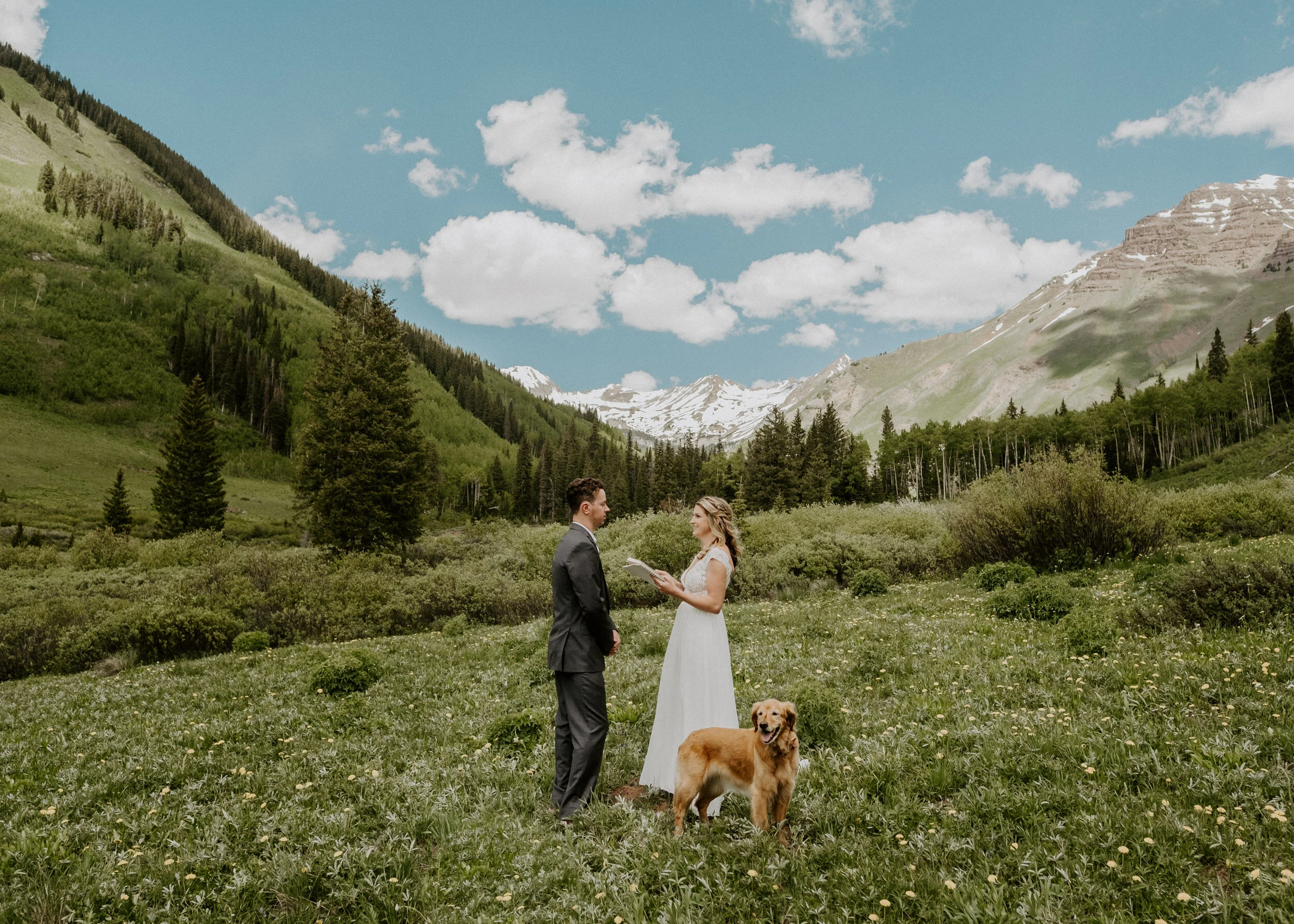  Crested. Butte, Colorado adventure elopement. Colorado mountain elopement. Colorado elopement photographer. Colorado elopement ideas. Crested Butte elopement locations. Elopement ceremony ideas. Dogs in weddings. Colorado wedding photographer. 