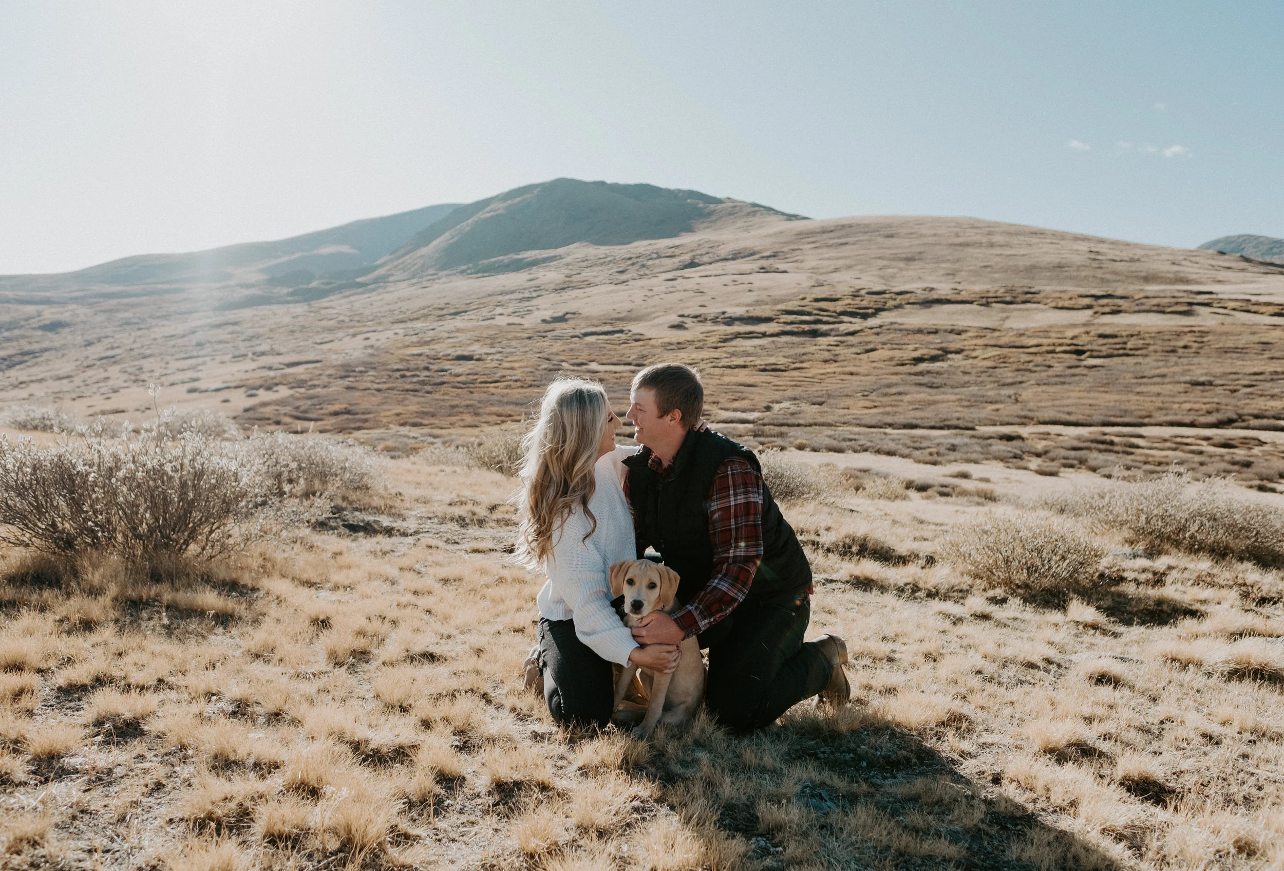  Fall engagement session at Guanella Pass. Colorado engagement photos. Colorado engagement session photographer. Guanella Pass engagement session. Engagement session with dogs inspiration. Fall engagement shoot ideas. Engagement session inspiration. Colorado wedding photography. Colorado elopement photographer. Dogs in engagement session. Save the date ideas. 