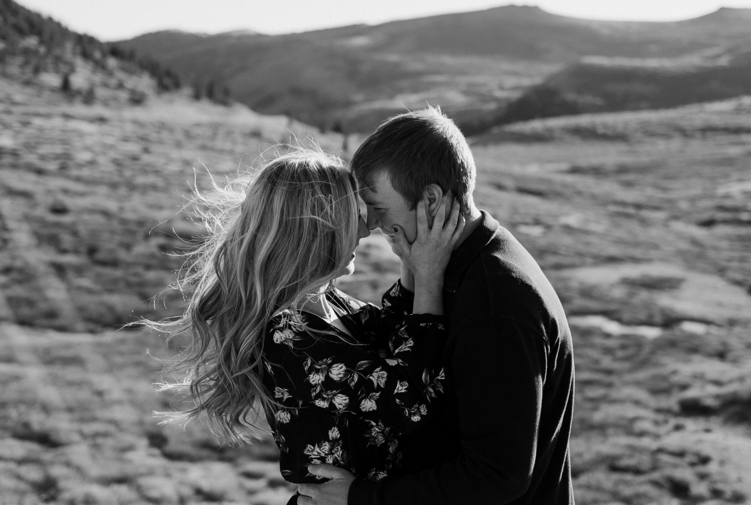  Colorado engagement photos. Colorado engagement session photographer. Guanella Pass engagement session. Save the date ideas. Engagement session outfit ideas. Fall engagement photos. Colorado wedding photographer. Colorado elopement photographer. Guanella Pass engagement photos in Georgetown, Colorado. Georgetown, Colorado engagement session. 