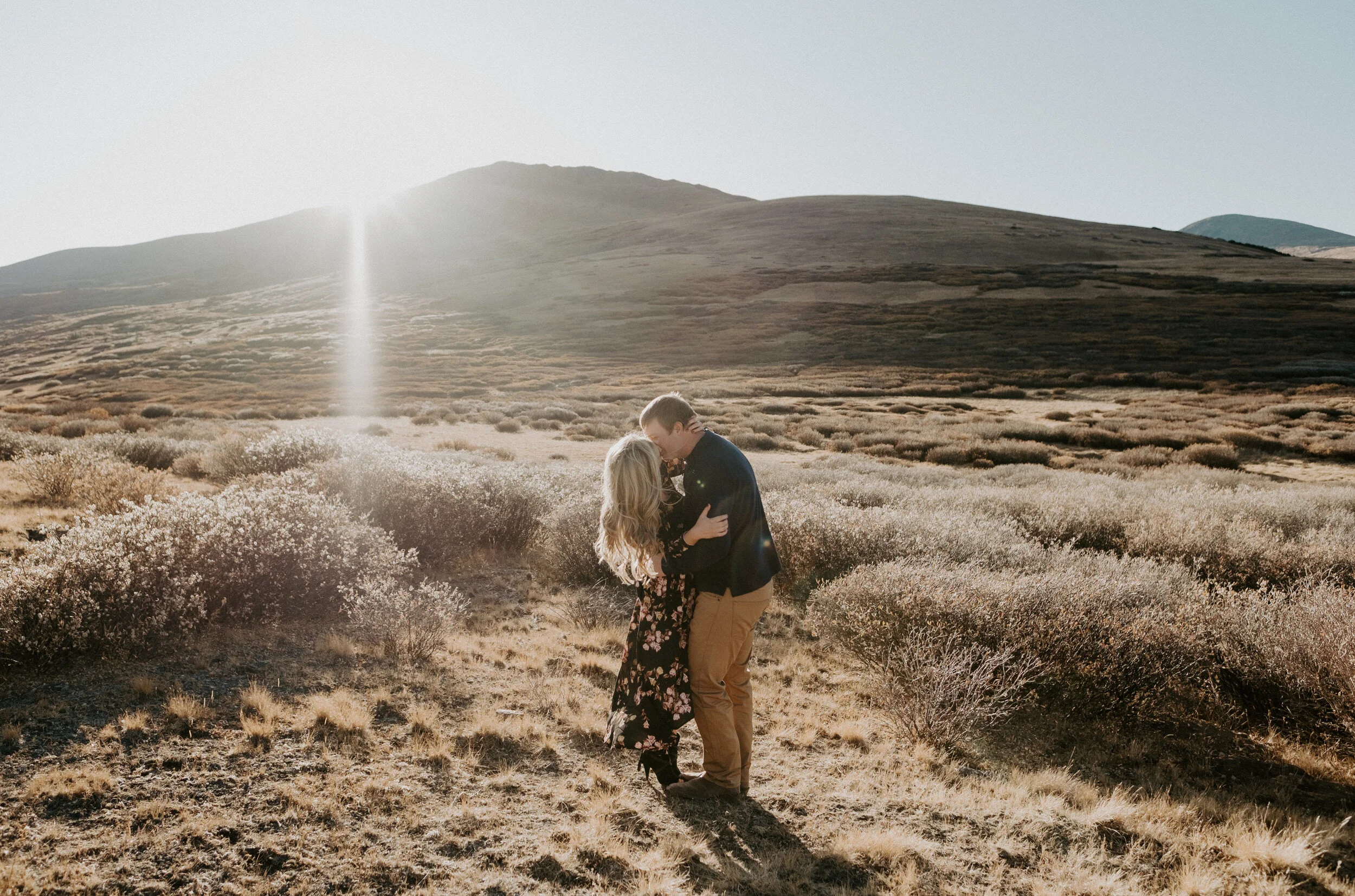  Colorado engagement photos. Colorado wedding photography. Colorado engagement session photographer. Guanella Pass engagement session. Save the date ideas. Engagement session outfit ideas. Fall engagement photos. Colorado wedding photographer. Colorado elopement photographer. Guanella Pass engagement photos in Georgetown, Colorado. Adventure engagement session. 