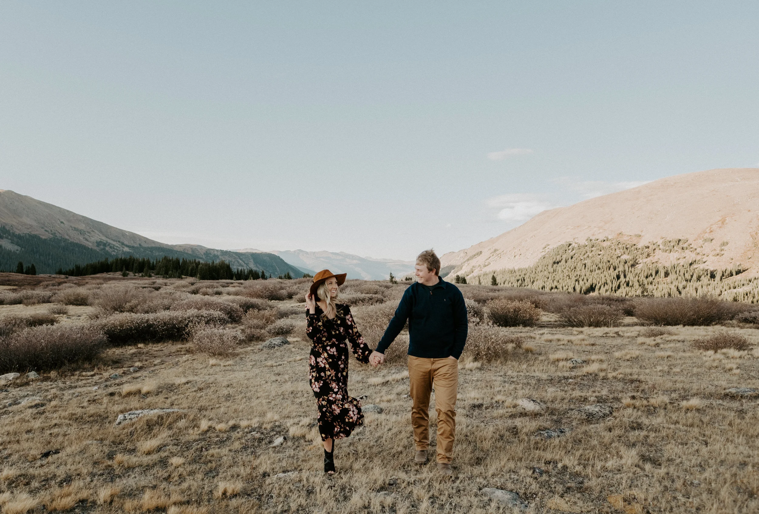  Georgetown, Colorado engagement session. Colorado engagement session photographer. Mountain engagement session. Engagement session outfit ideas. Save the date inspiration. Colorado wedding photographer. Colorado mountain engagement session. Colorado elopement photographer. Colorado engagement session location ideas. 