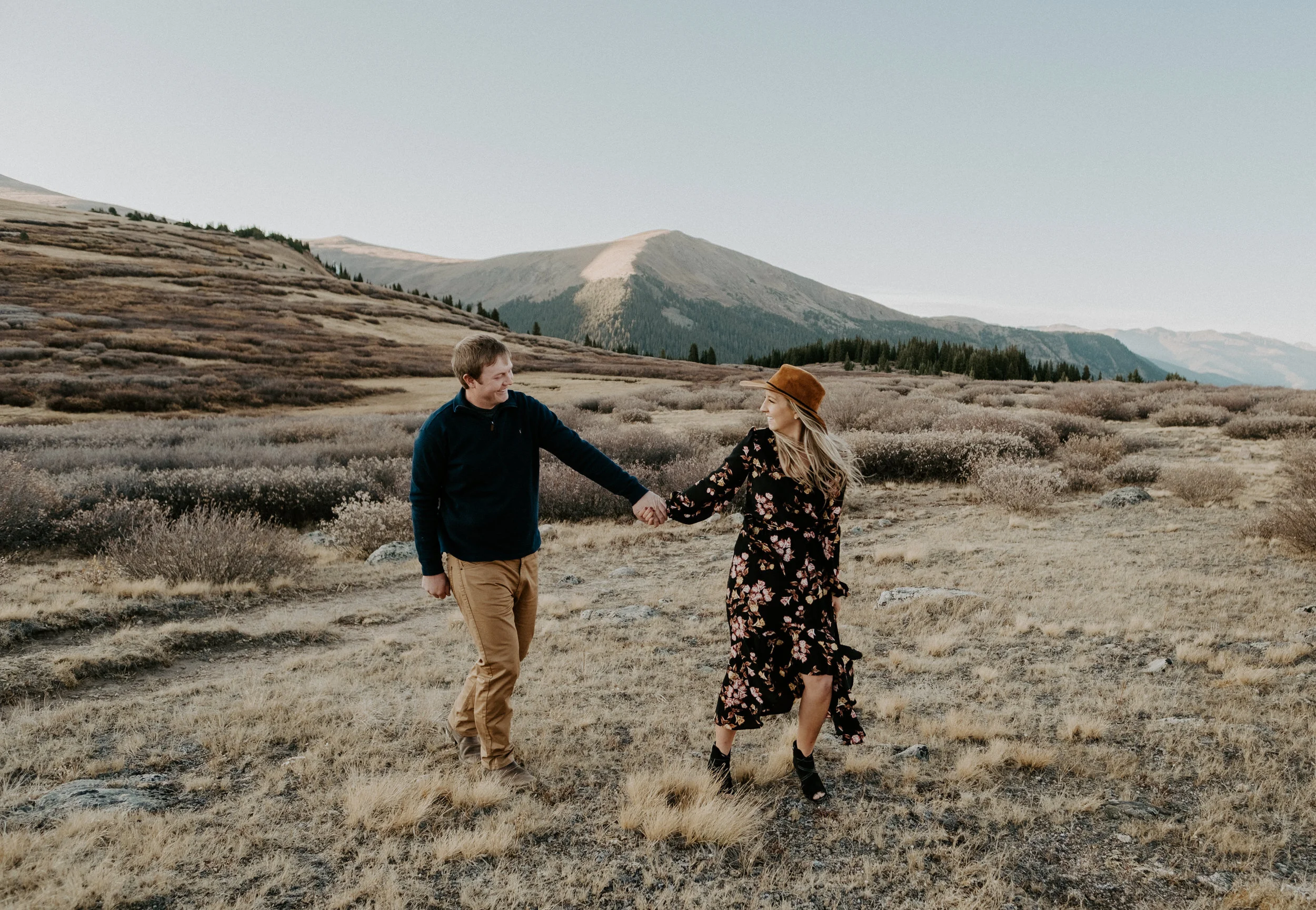  Georgetown, Colorado engagement session. Guanella Pass fall engagement session. Colorado engagement session photographer. Colorado wedding photographer. Fall engagement session inspiration. Engagement session outfit ideas. Colorado elopement photographer. Mountain engagement photos. Save the date ideas. Colorado engagement photos. 