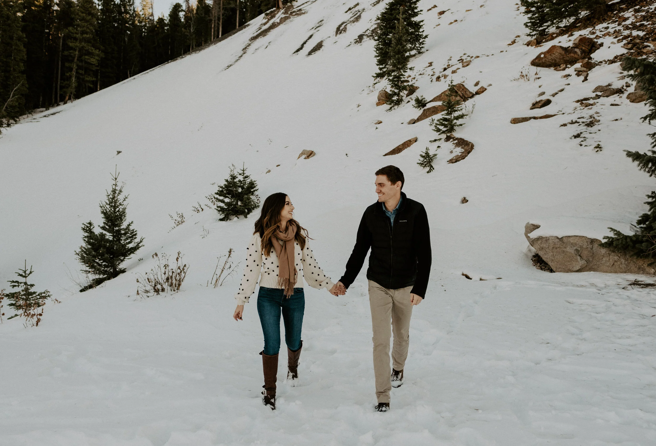  Breckenridge, Colorado winter engagement session. Boreas Pass engagement session. Colorado wedding photographer. Colorado engagement session photographer. Engagement session ideas. Snowy engagement photos. Save the date inspiration. Colorado elopement photographer. 