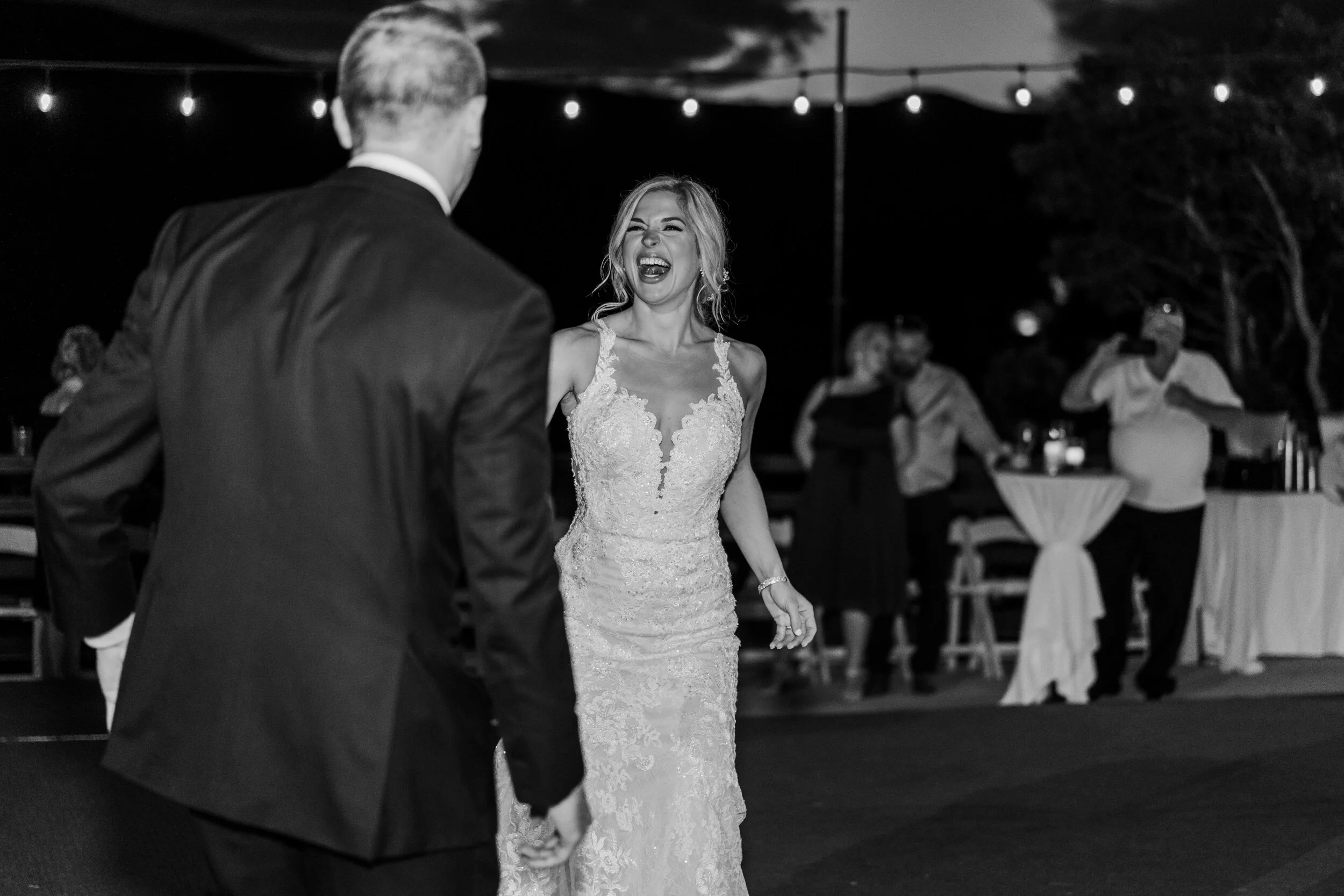  Couples first dance at Perry Park Country Club in Larkspur, Colorado. Perry Park Country Club wedding photos. Colorado wedding photographer. Perry Park Country Club wedding. Colorado elopement photographer. First dance ideas. First dance wedding photos. 