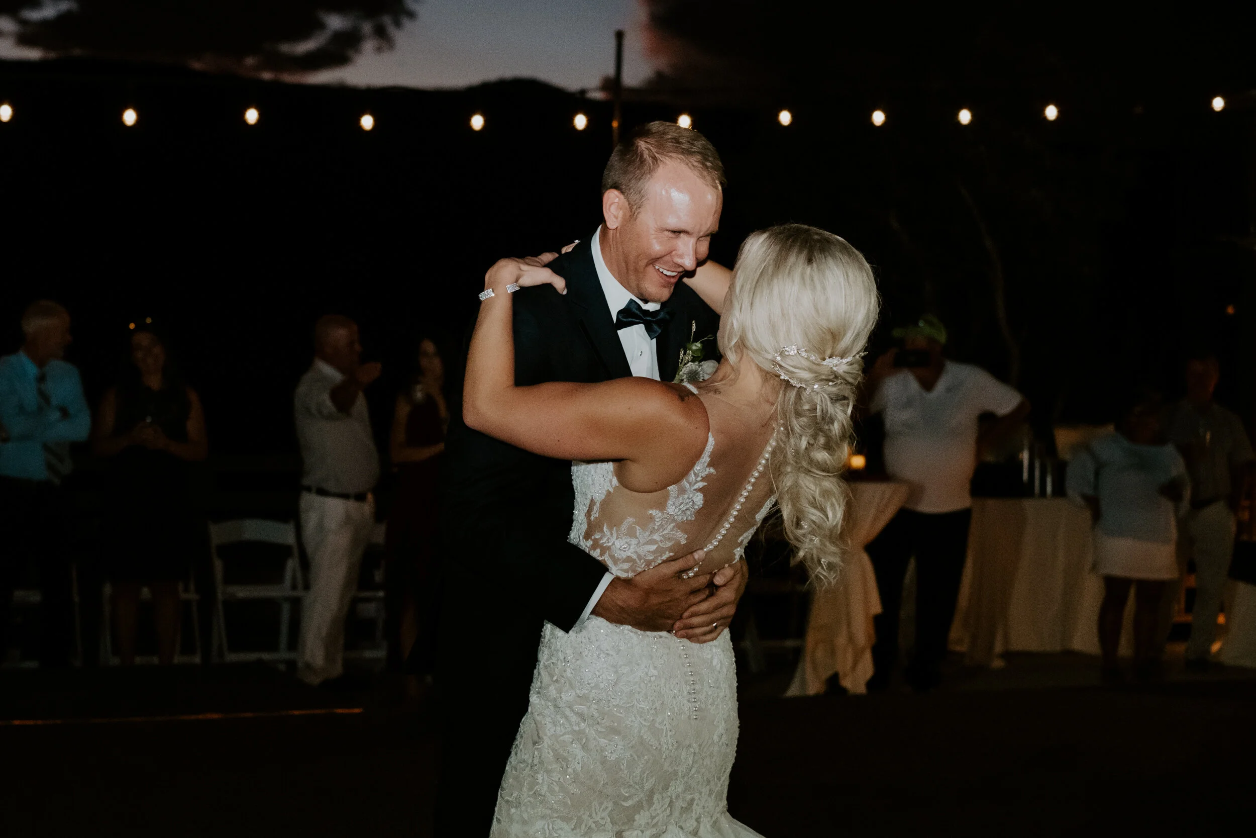  Couples first dance at Perry Park Country Club in Larkspur, Colorado. Perry Park Country Club wedding photos. Colorado wedding photographer. Perry Park Country Club wedding. Colorado elopement photographer. First dance ideas. Wedding reception ideas. Colorado wedding venue. Wedding first dance inspiration. 