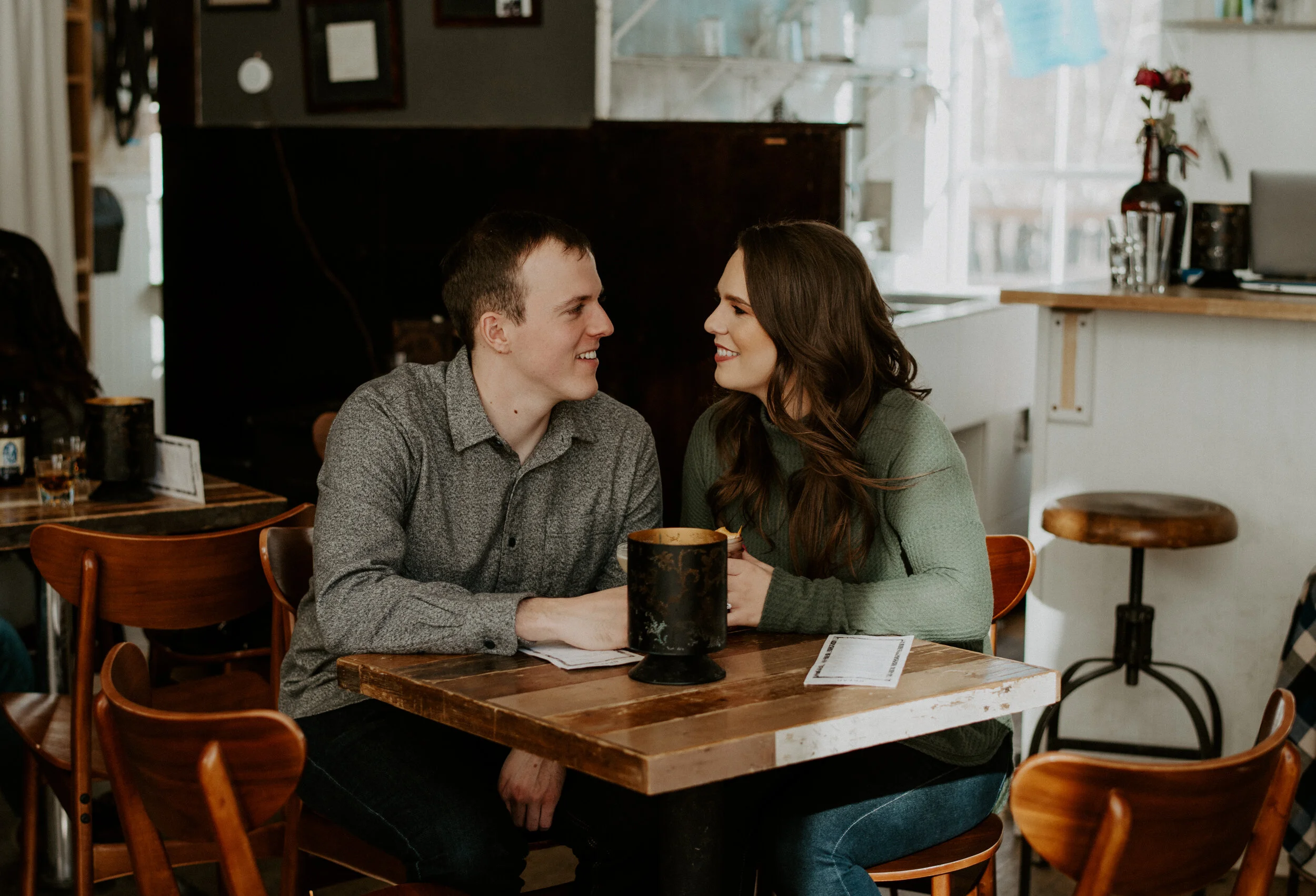  Bread Bar engagement session in Silver Plume, Colorado. Colorado mountain engagement session. Colorado wedding and elopement photographer. Engagement session ideas. Save the date inspiration. Colorado engagement session photography. Engagement session outfit ideas. 