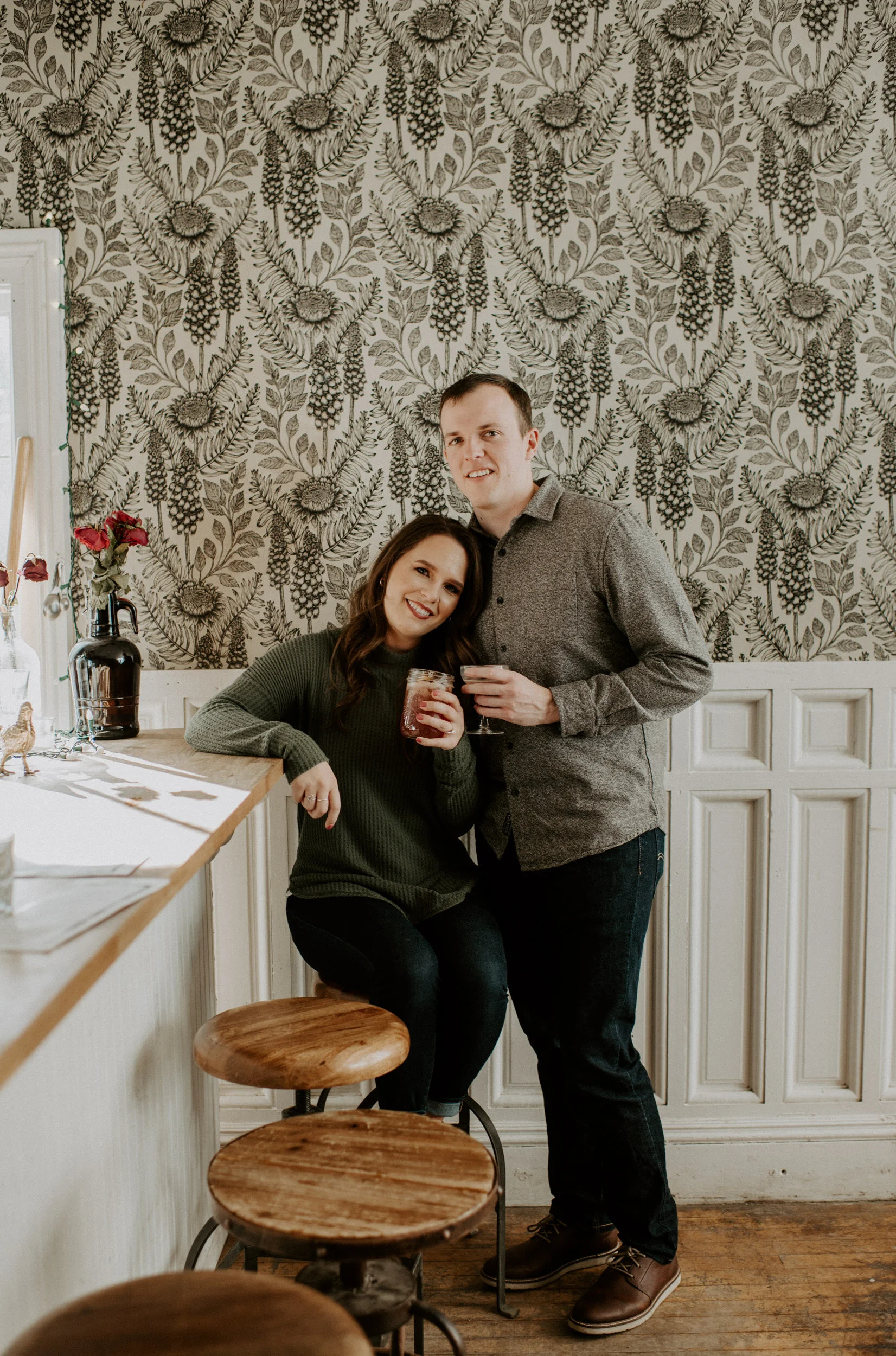  Colorado engagement session at Bread Bar. Silver Plume engagement session. Colorado mountain elopement and wedding photographer. Alyssa Carpenter, wedding photography.  