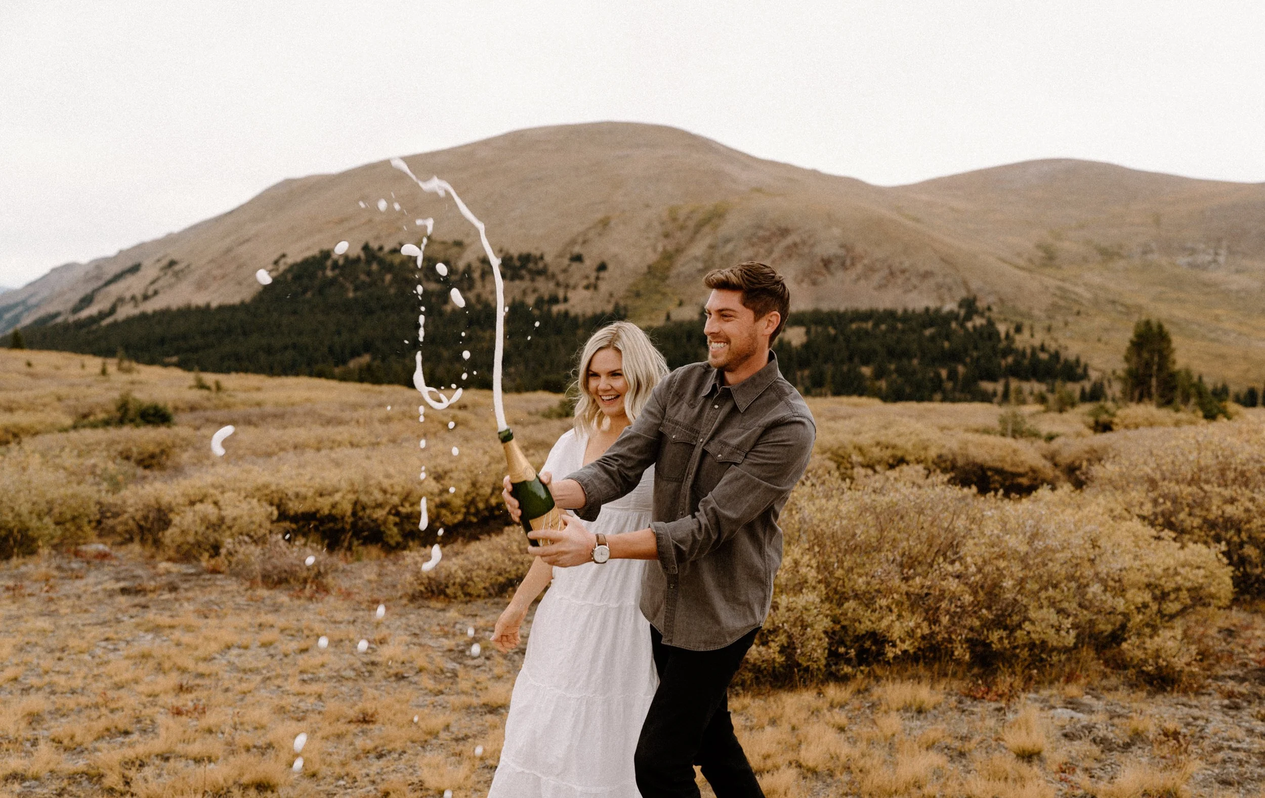 A FALL GUANELLA PASS ENGAGEMENT SESSION 