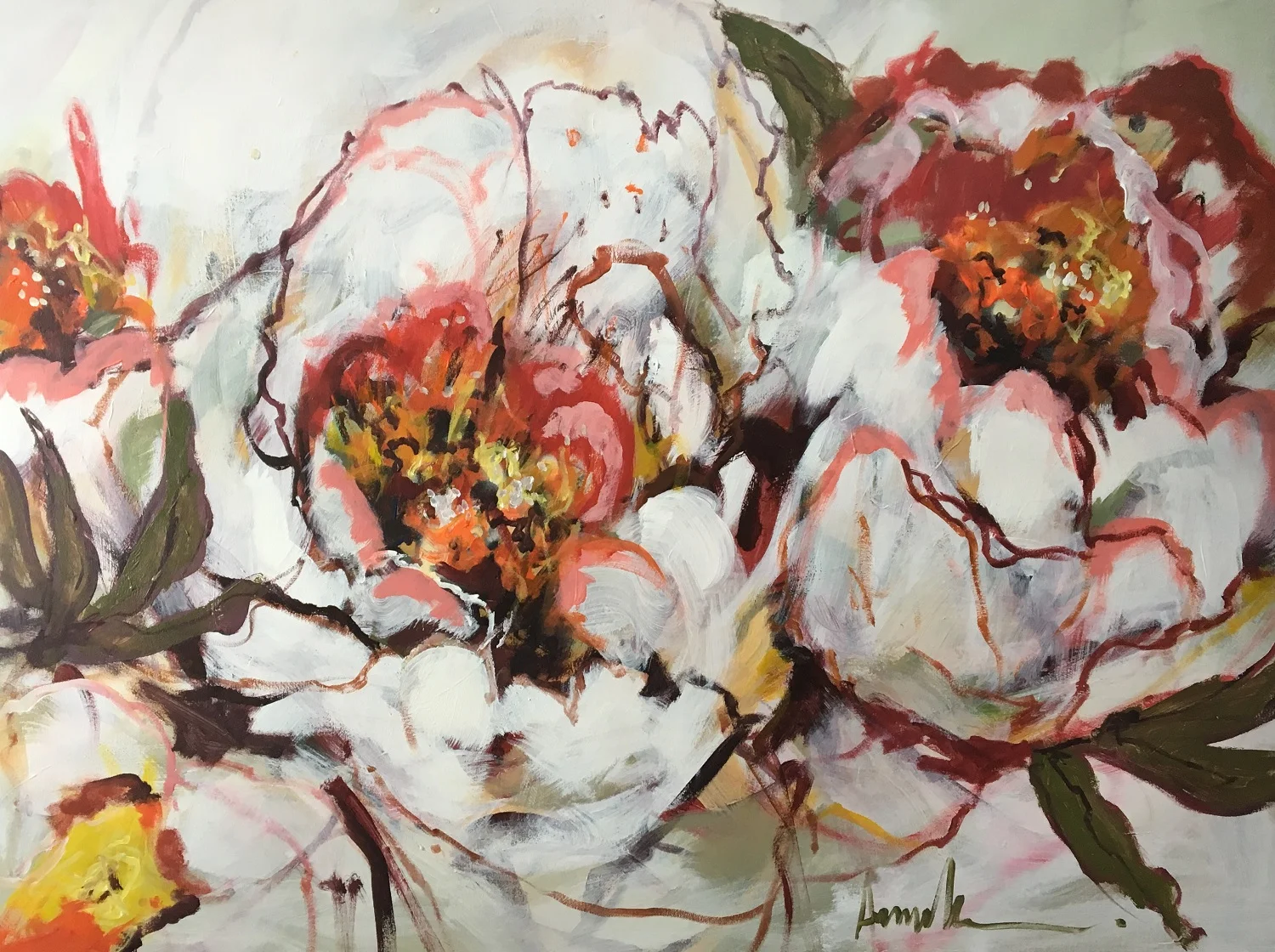 Charade of Spring - 91cmx122cm (36'x48') -SOLD