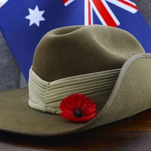 We shall not sleep, though poppies grow  In Flanders fields.