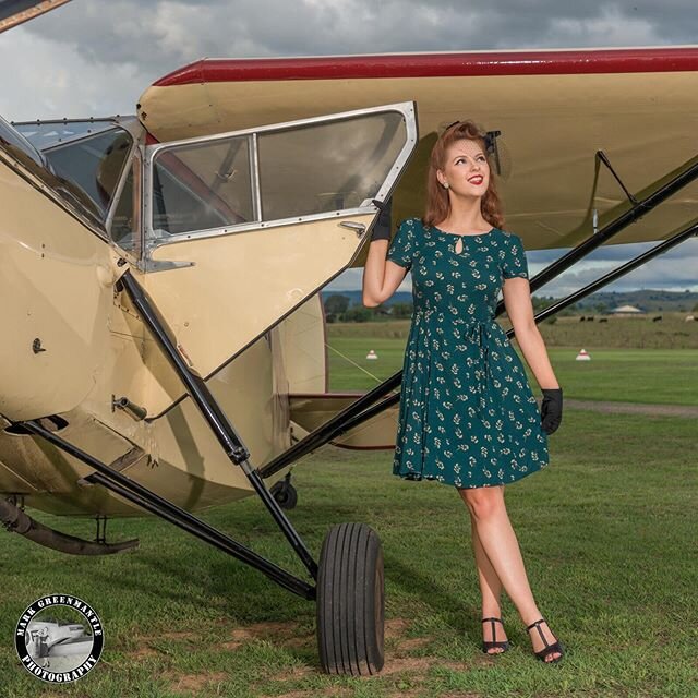 Wondering what the rest of the year has install for us all ✈️ Hopefully some more collaborations with @markgreenmantle soon! It&rsquo;s been a long while and it&rsquo;s time to get creative again ❤️
.
#TheFlyingPinup #Warbird #Aviation #AviationDaily