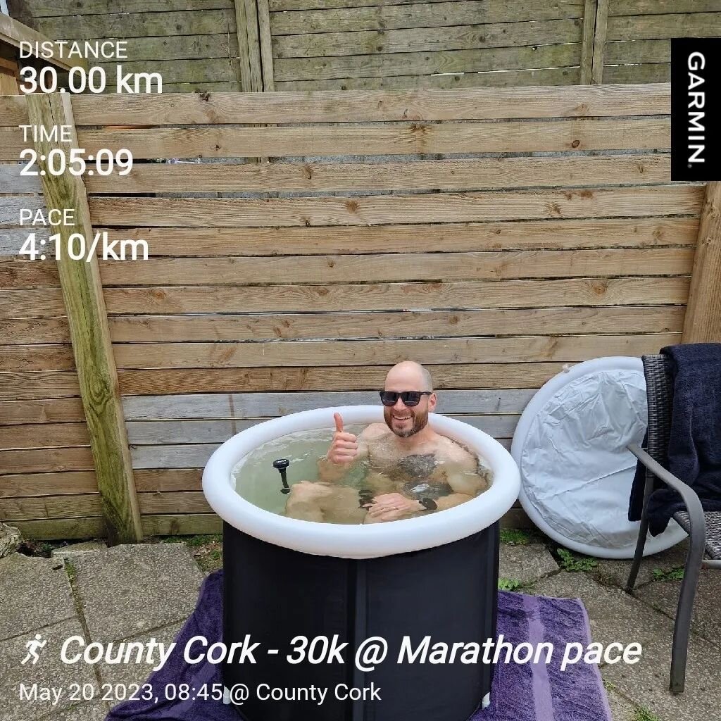 Sub 3 Marathon Training complete. 
Taper begins today, 2 weeks before @corkcitymarathon 
Final run of the program was 30k at marathon pace. 
This is the confidence run.
Just takes you to the point where things start to get really tough, but not so mu