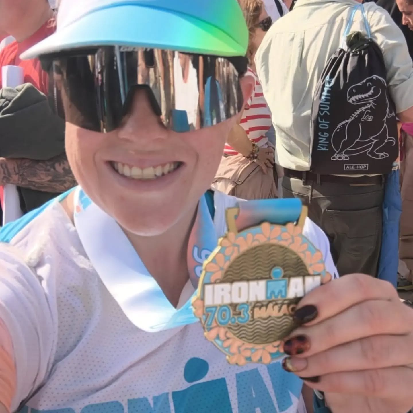 The race season isn't over yet 🔥🔥
A couple of Malaga 70.3 stars 🌟 @krissyt87 smashing a sub 6 hour on her first half Ironman 🚀 
Mark Hartnett absolutely buzzing for this one 🌞 

@dannydorrian with a 3 hour flat to the mat marathon in Amsterdam @