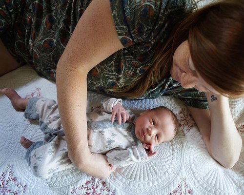 Ezra at 2 days old <3