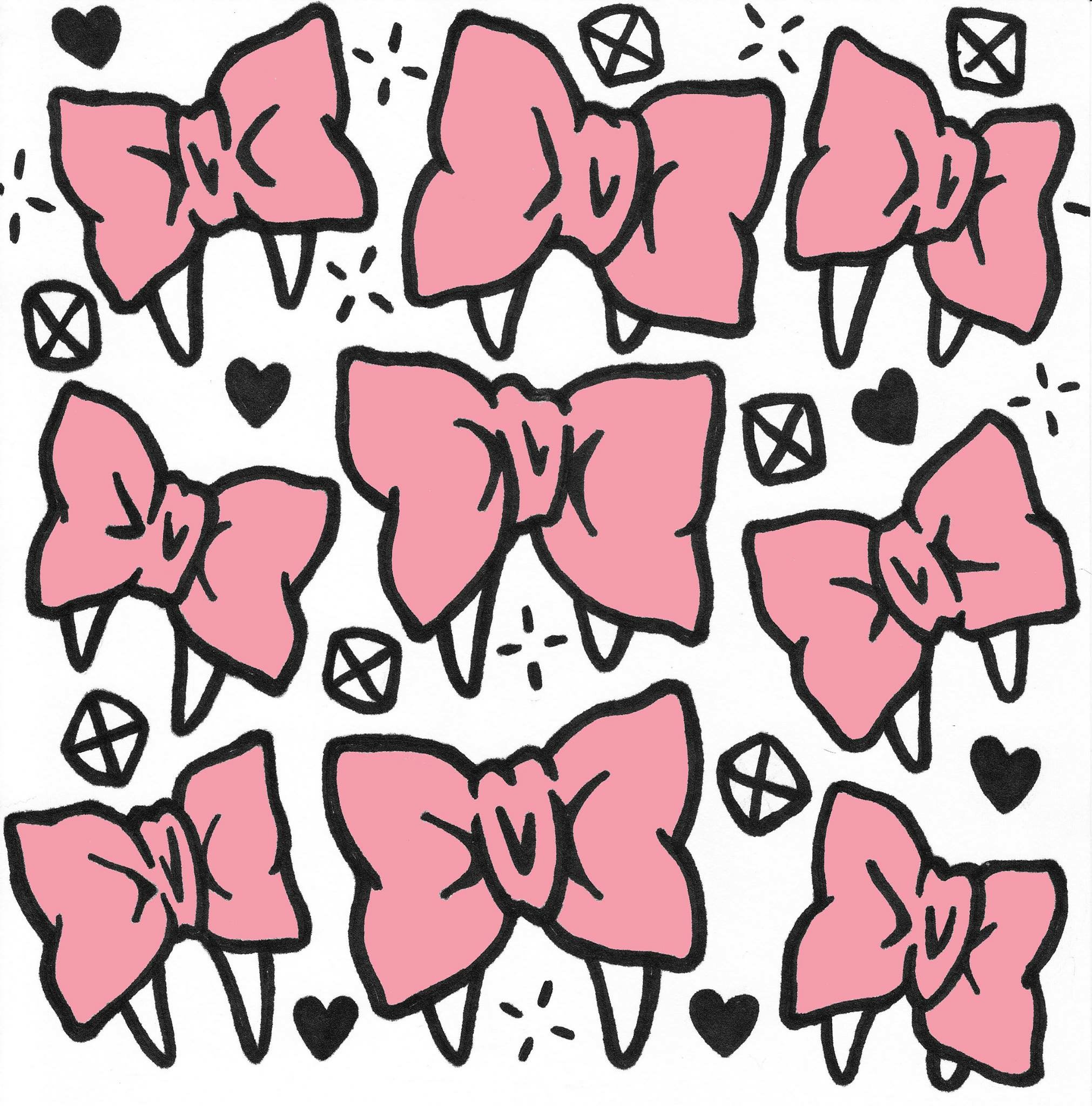 2015 Fang Gang Bow textile illustration