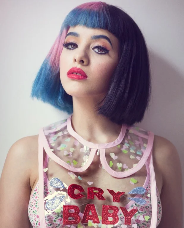 2014 Doll Eyes Cry Baby Bib collaboration with Elena Kanagy-Loux and Melanie Martinez