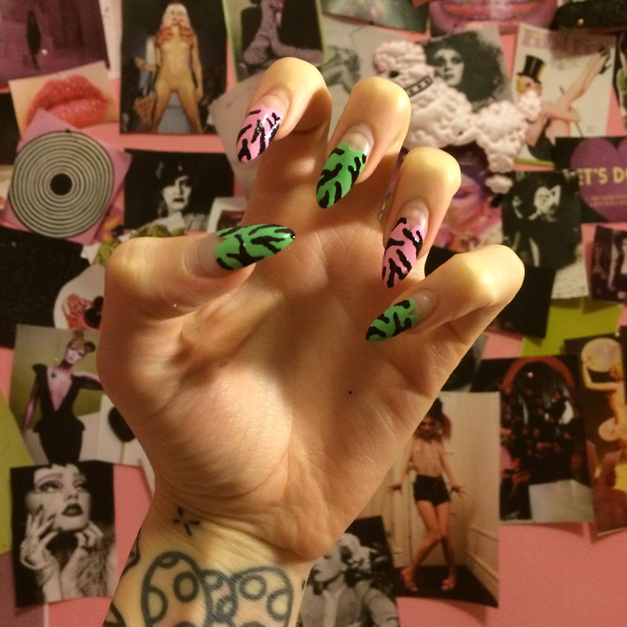 2014 Hand Painted Nail Art