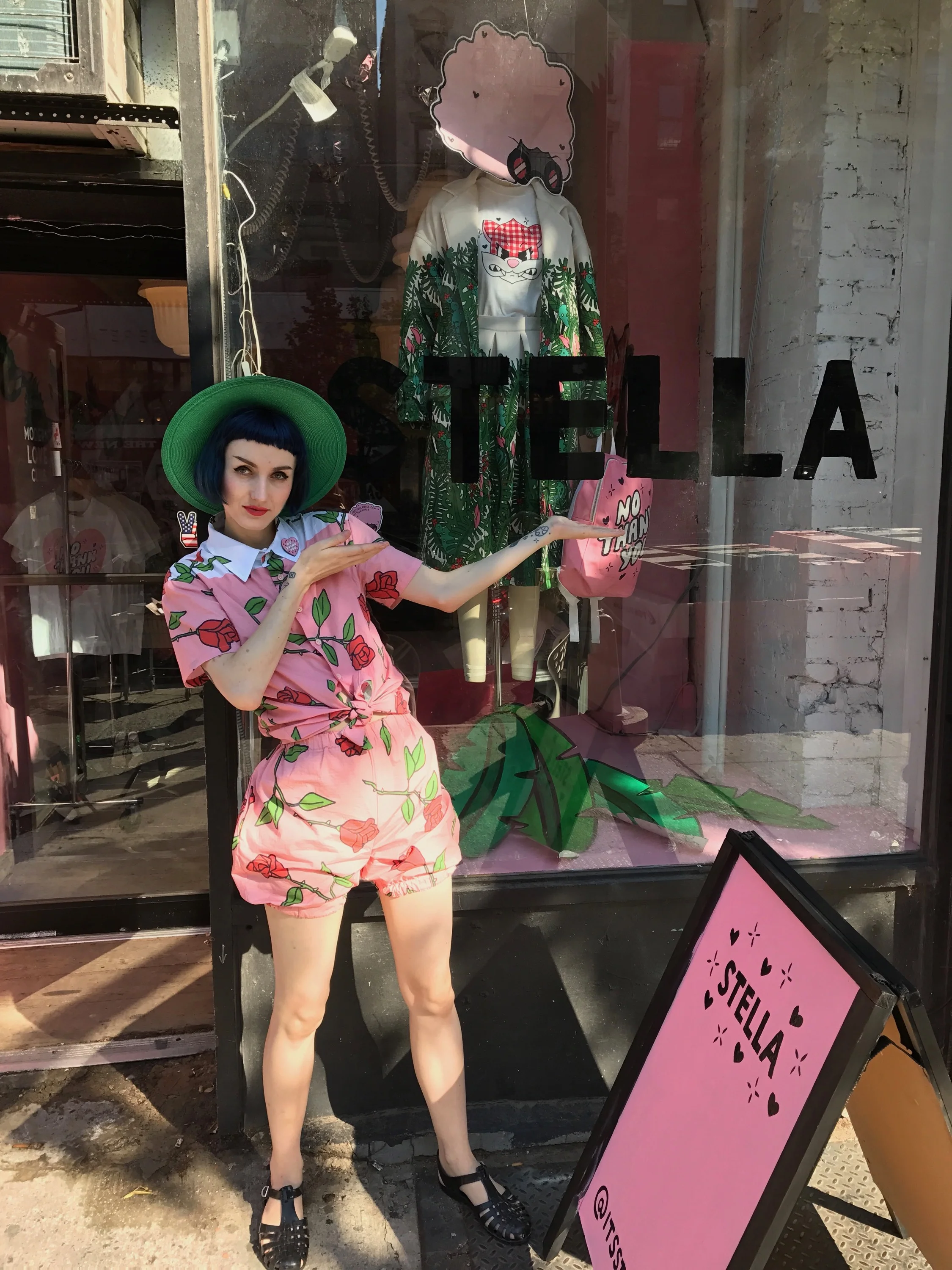 2017 STELLA Pop Up Shop month long residency in the East Village, NYC