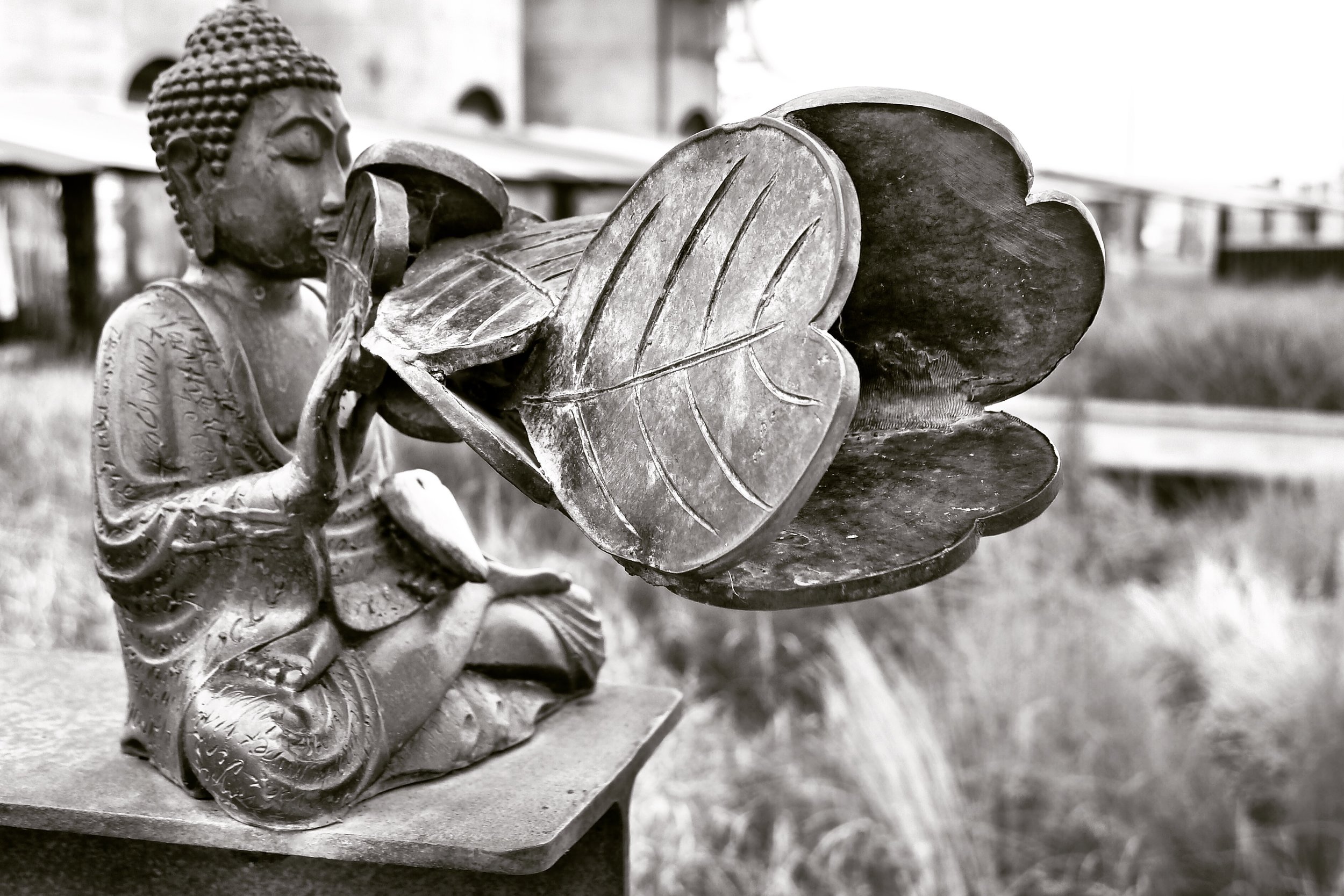 Evergreen : Cast Bronze, Steel, Concrete Bollard 2013. Six works recycled for summer of sculpture at Silo 6 Auckland Silo Park