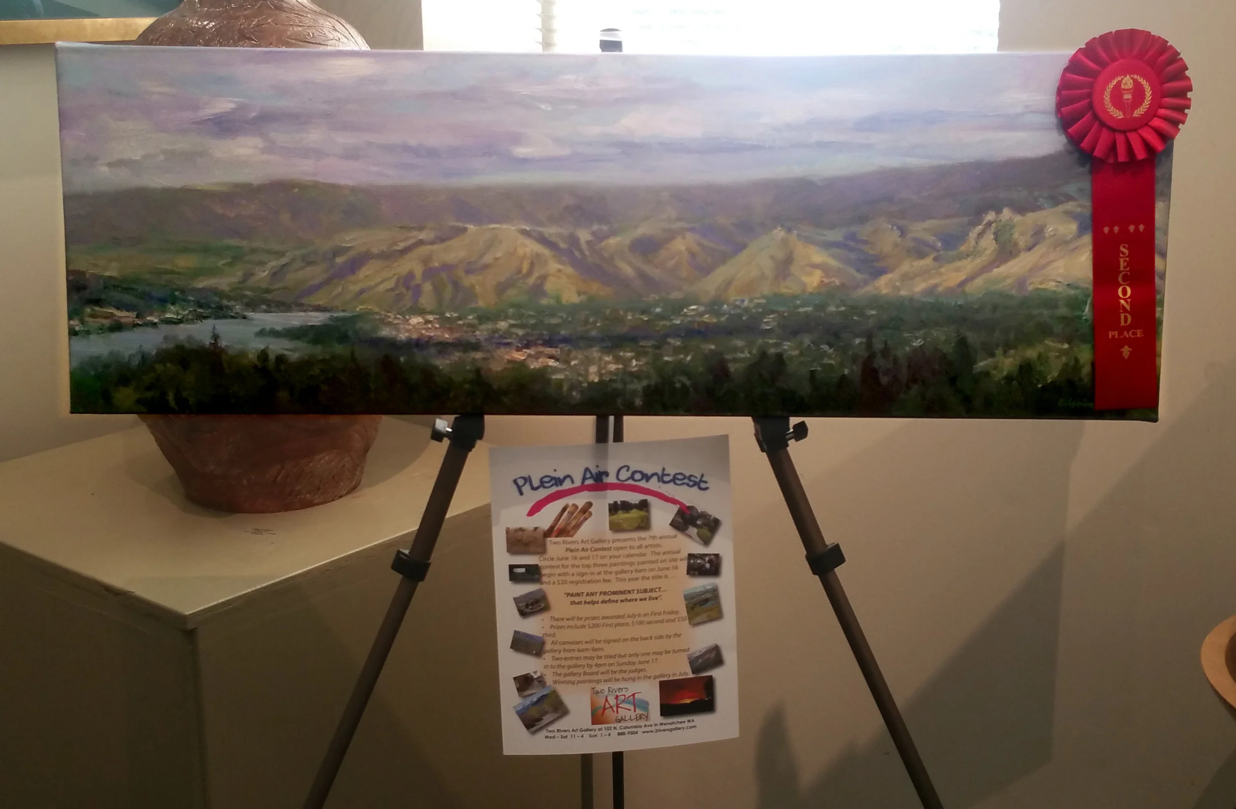 Brad Brisbine’s “Valley View” - Second Place Winner