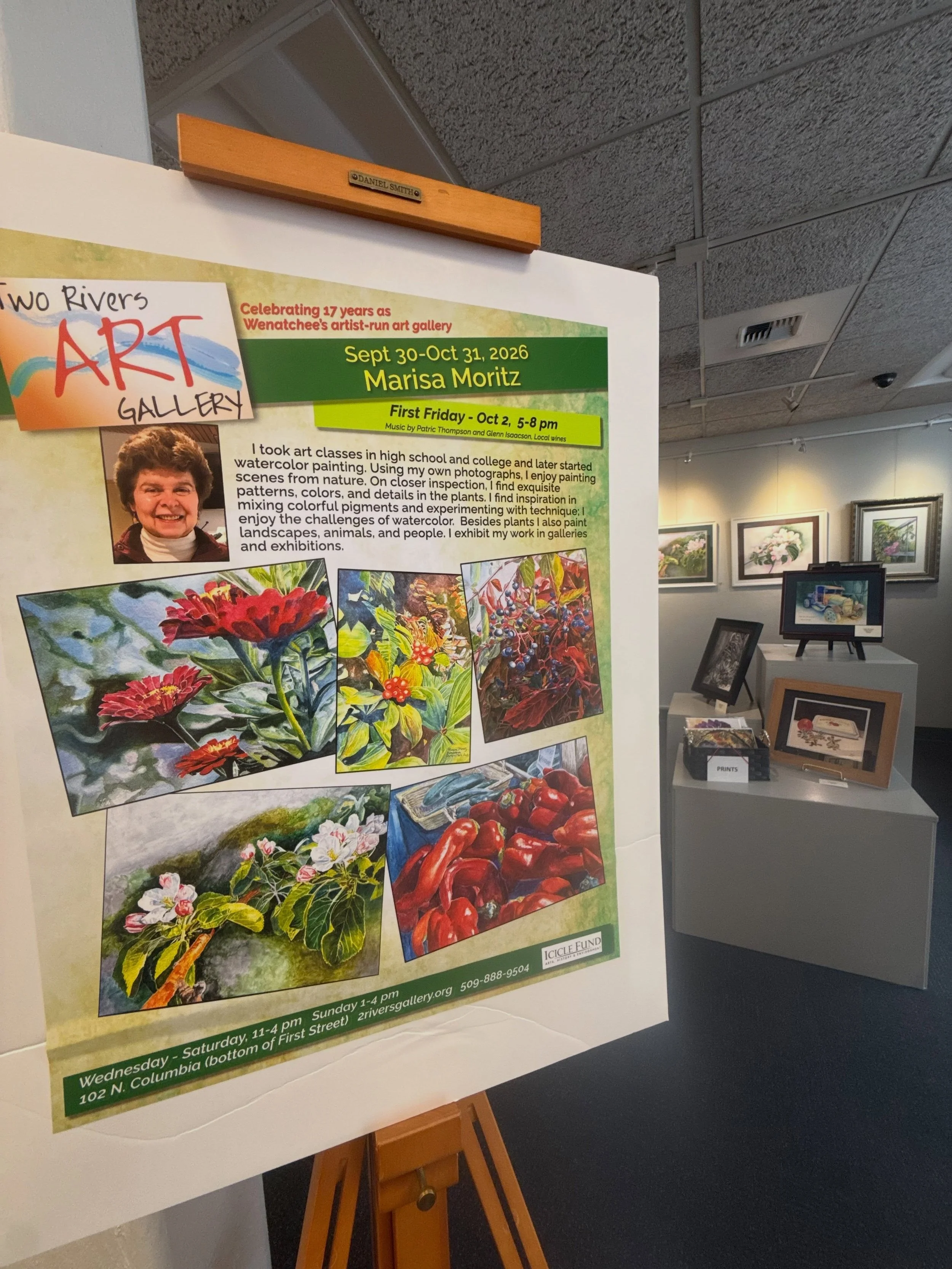 October Featured Artist ➡️ Marisa Moritz 🌼🎨🖌️