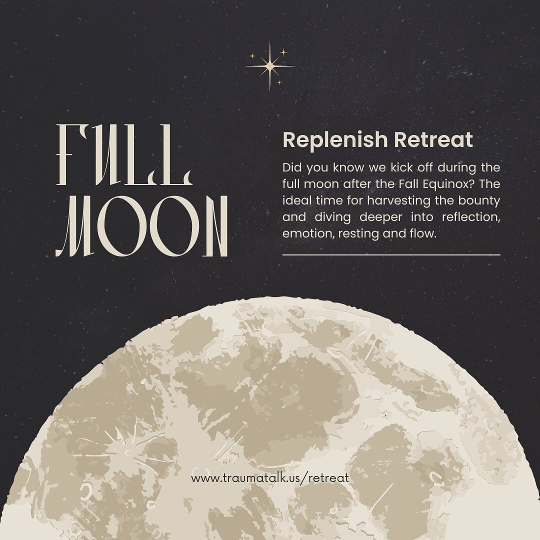 Full moon fire circle anyone?!? 🔥🌕

This retreat will nourish your body and mind - cultivating a time for you to slowwwww down. 

We will reflect, celebrate and release what is no longer serving us ✨

Link in bio! #retreat #replenish #traumarecover