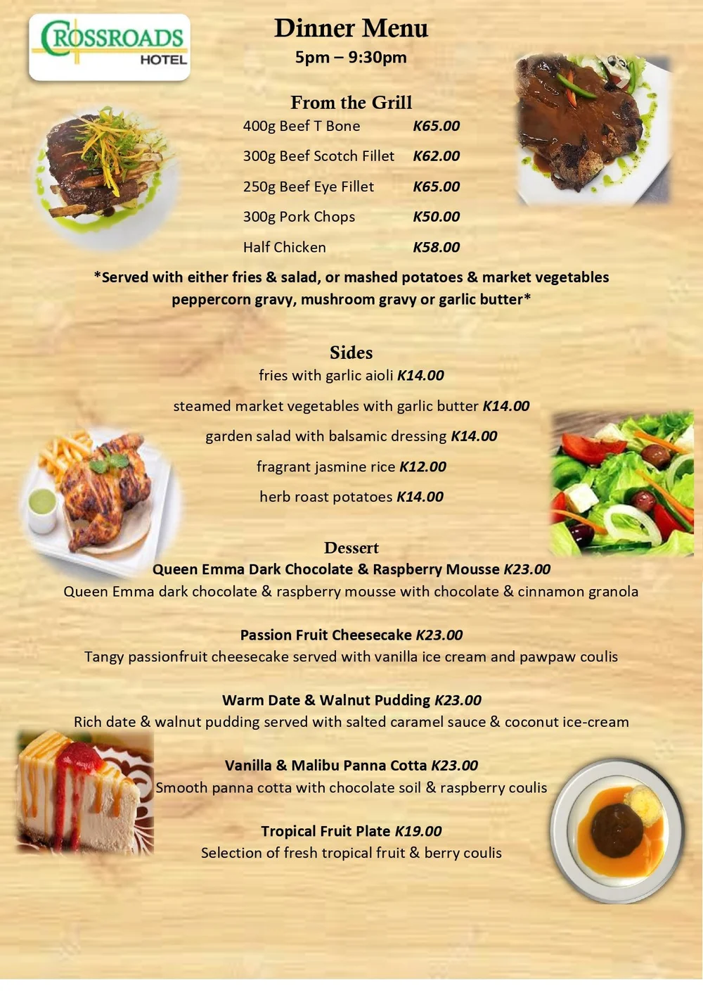 Restaurant — Crossroads Hotel