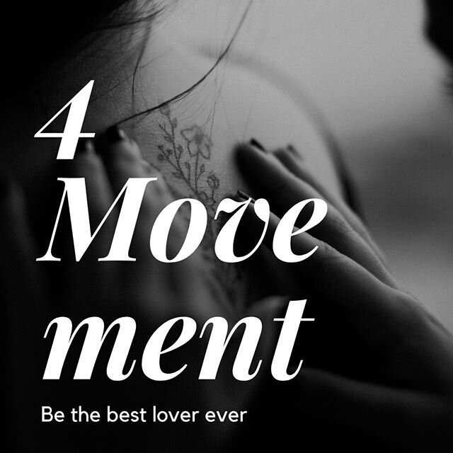 Holistic Sex Tools for becoming The Best Lover Ever 4/4: Movement.
.
Here&rsquo;s the 4th and final tool and it&rsquo;s another powerful one. .
MOVEMENT
Moving your body during masturbation helps to rewire your brain and body to release your patterns