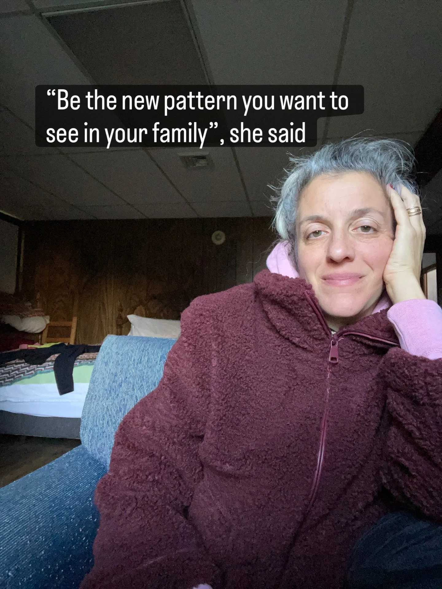 I had an incredible day-long immersive with @trish_blain Blain, guide, facilitator, a woman truly beyond definition (the &rsquo;she&rsquo; in the slides above).

And of the many insights I took away, this was to be the one that I am to live from here