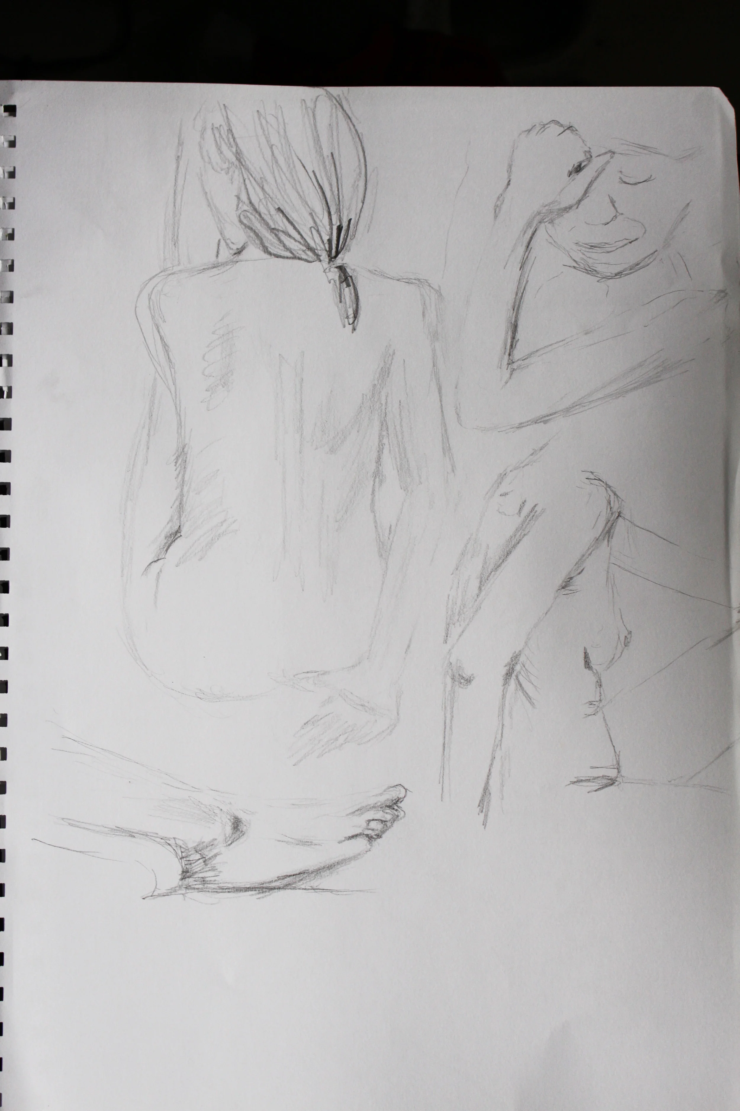 Pencil on paper