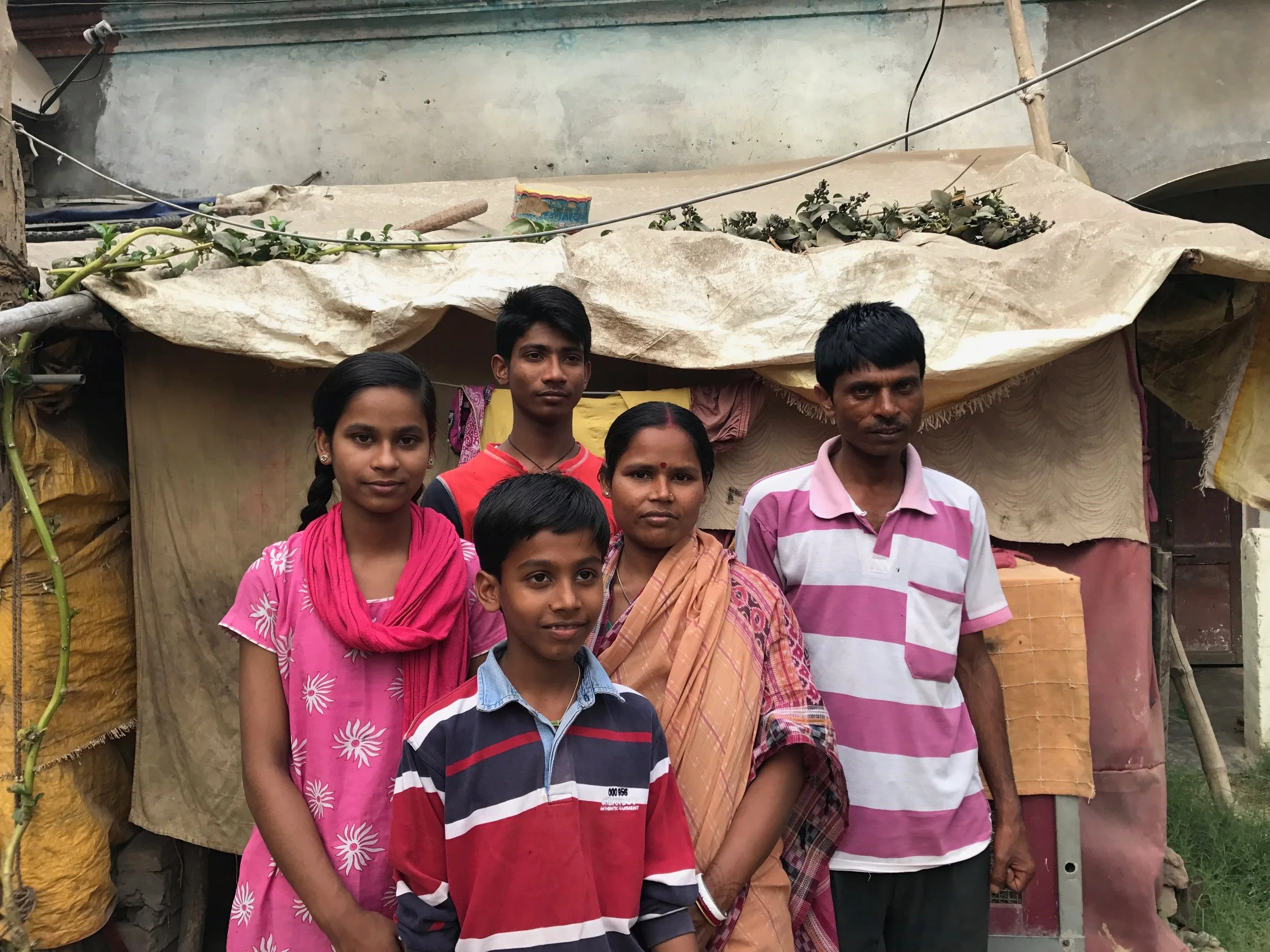 "Years back, I underwent two surgeries. Our kids were very small, and there were times when for two days my family had nothing to eat. We moved to Varanasi in 2009 from Kolkata in hopes of finding better jobs to earn our living and send them to school. I have never been to school. My mother had wanted to send me, but then my father passed away very young and she couldn’t afford it. My mom used to work and I would stay back. I spent my time as a child doing nothing but starving for days and wandering here and there. My dream was to get an education. Now, I drive a rickshaw. It’s a way for instant money. If my kids ask me for anything, like a notebook or a pencil, I go out, drive my rickshaw, get some quick money and give them whatever they need. But I don’t want that for my kids. We have lived most of our years struggling. I’ve never been happy in my life. But as my kids are growing up into educated and thoughtful adults, I think my happy days are assuring."