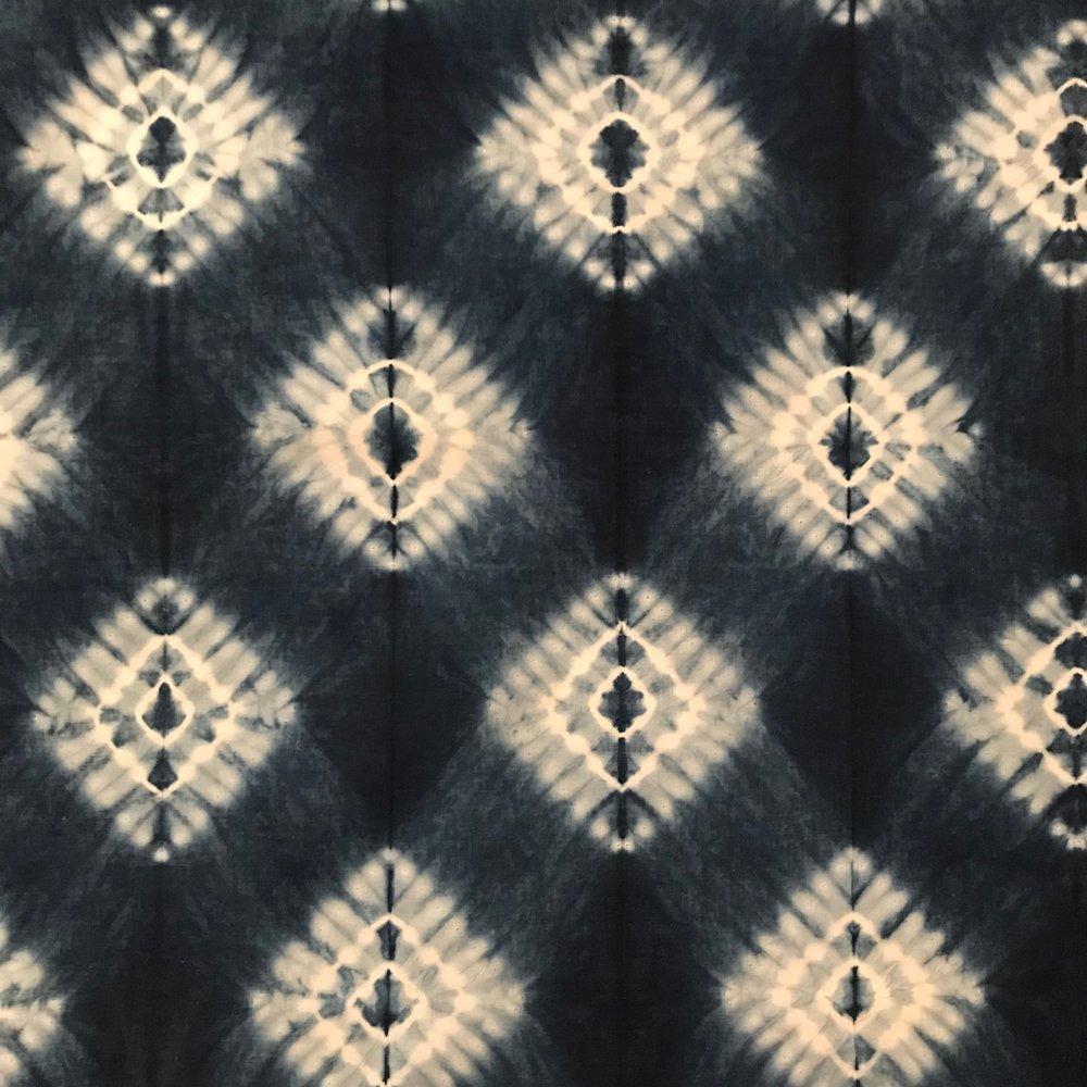 Romor Designs - Komasu shibori on cotton lawn.jpg