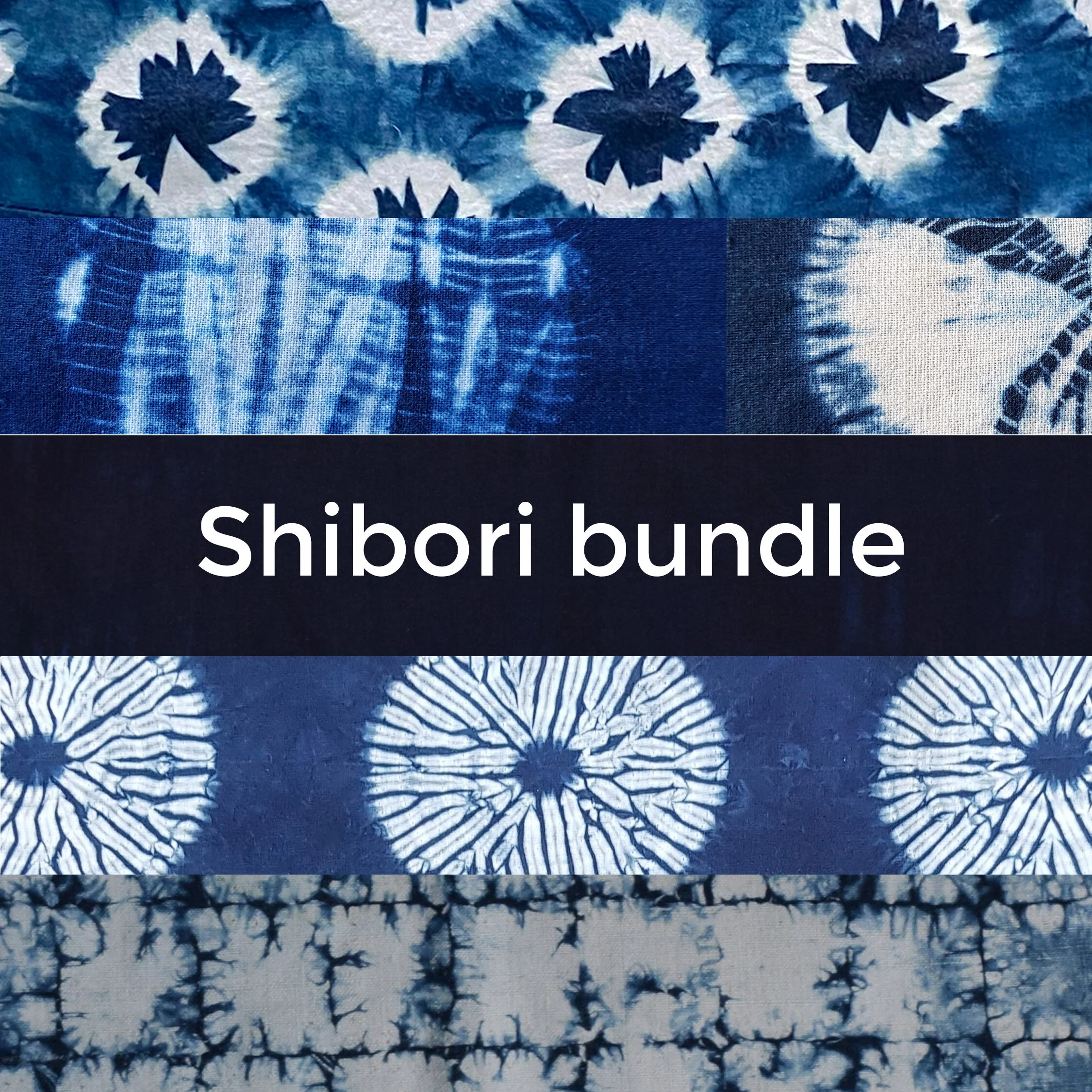 Shibori class bundle - 6 classes and kits in one