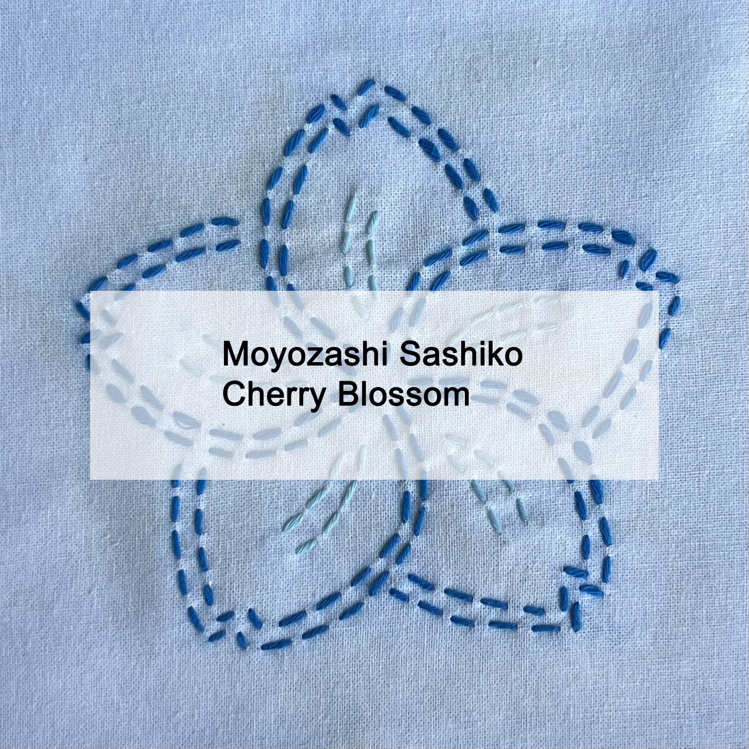 Romor Designs Moyozashi Sashiko - Cherry Blossom by Rob Jones