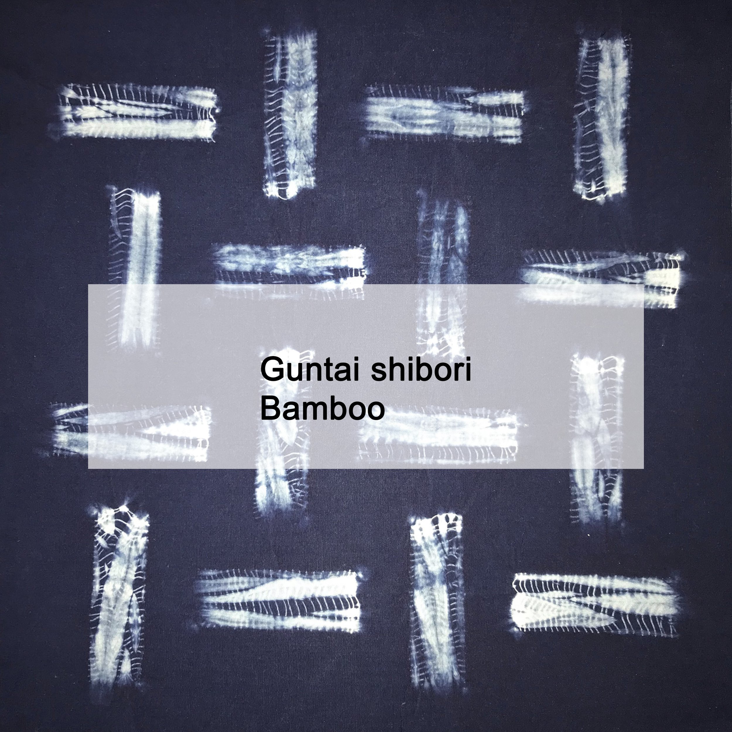 Romor Designs Guntai Shibori - Bamboo grid by Rob Jones