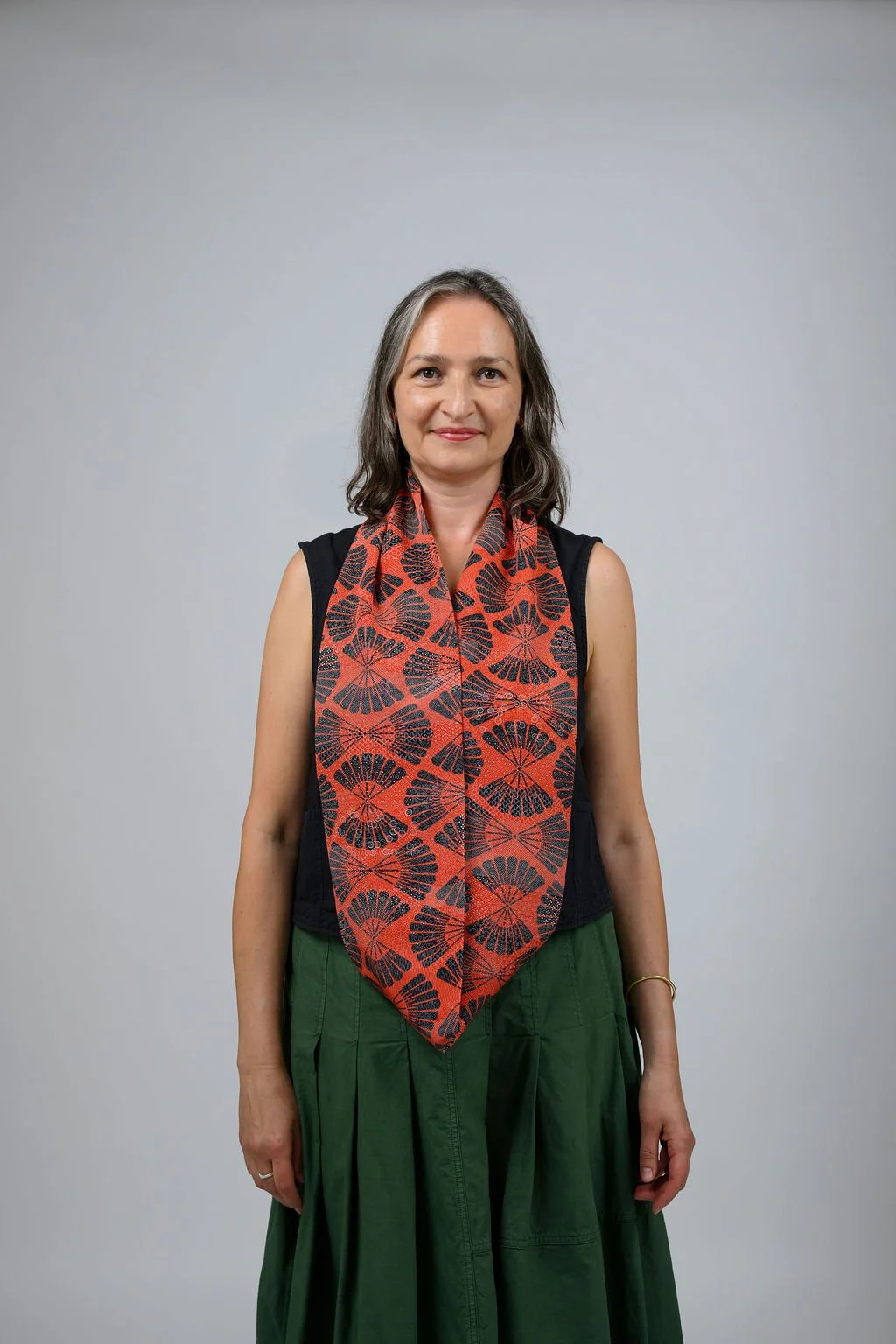 Romor Designs kimono silk scarf - VS414 - single on model.jpg