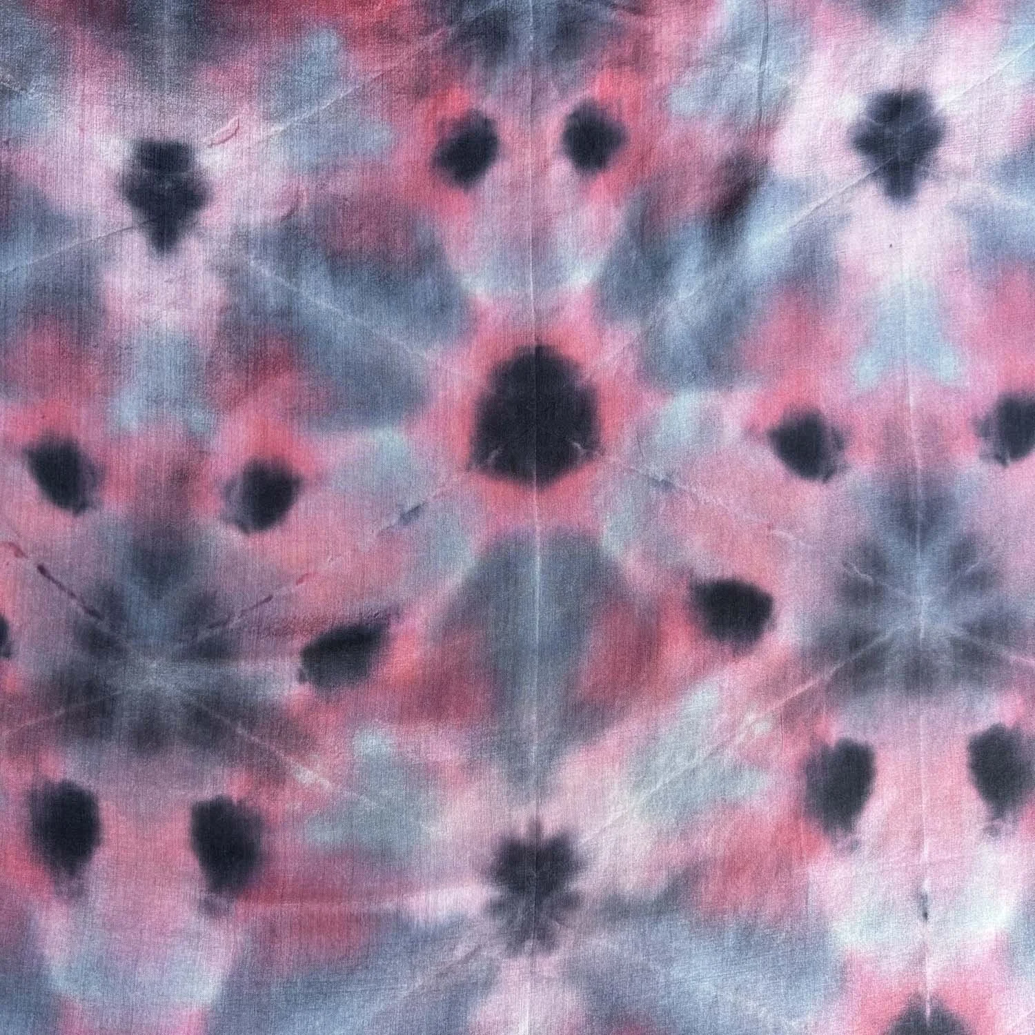 Romor Designs Itajime shibori silk scarf - S861 - closeup.jpg