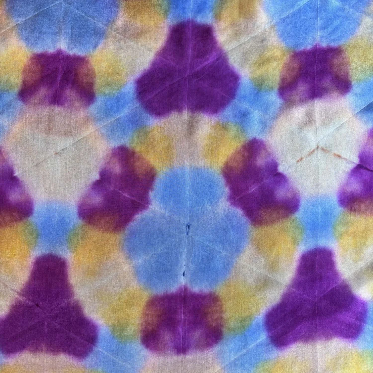 Romor Designs Itajime shibori silk scarf - S835 - closeup.jpg