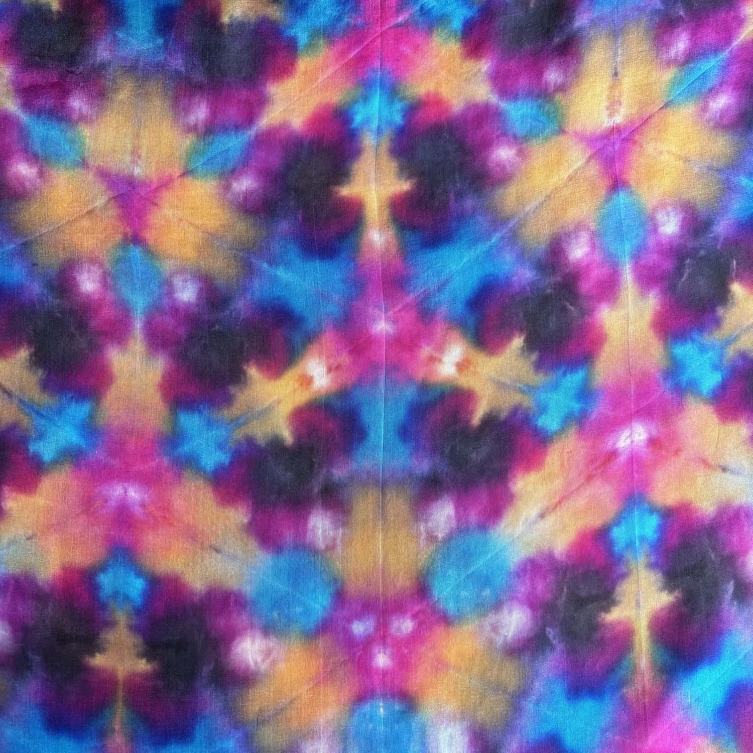 Romor Designs Itajime shibori silk scarf - S853 - closeup.jpg