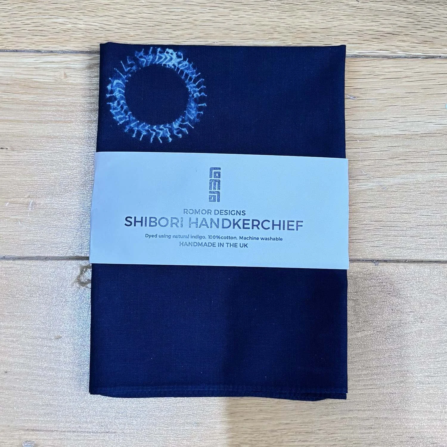 Romor Designs handkerchief - H284 - Wrapper - Guntai rings.jpg