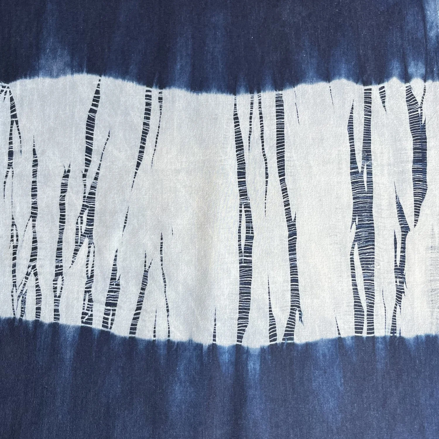 Romor Designs Shibori cotton scarf - Yanagi - CS77 - closeup.jpg